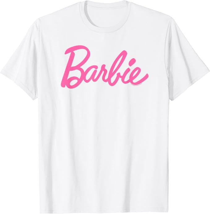 Barbie - Classic Logo T-Shirt | Amazon (US)