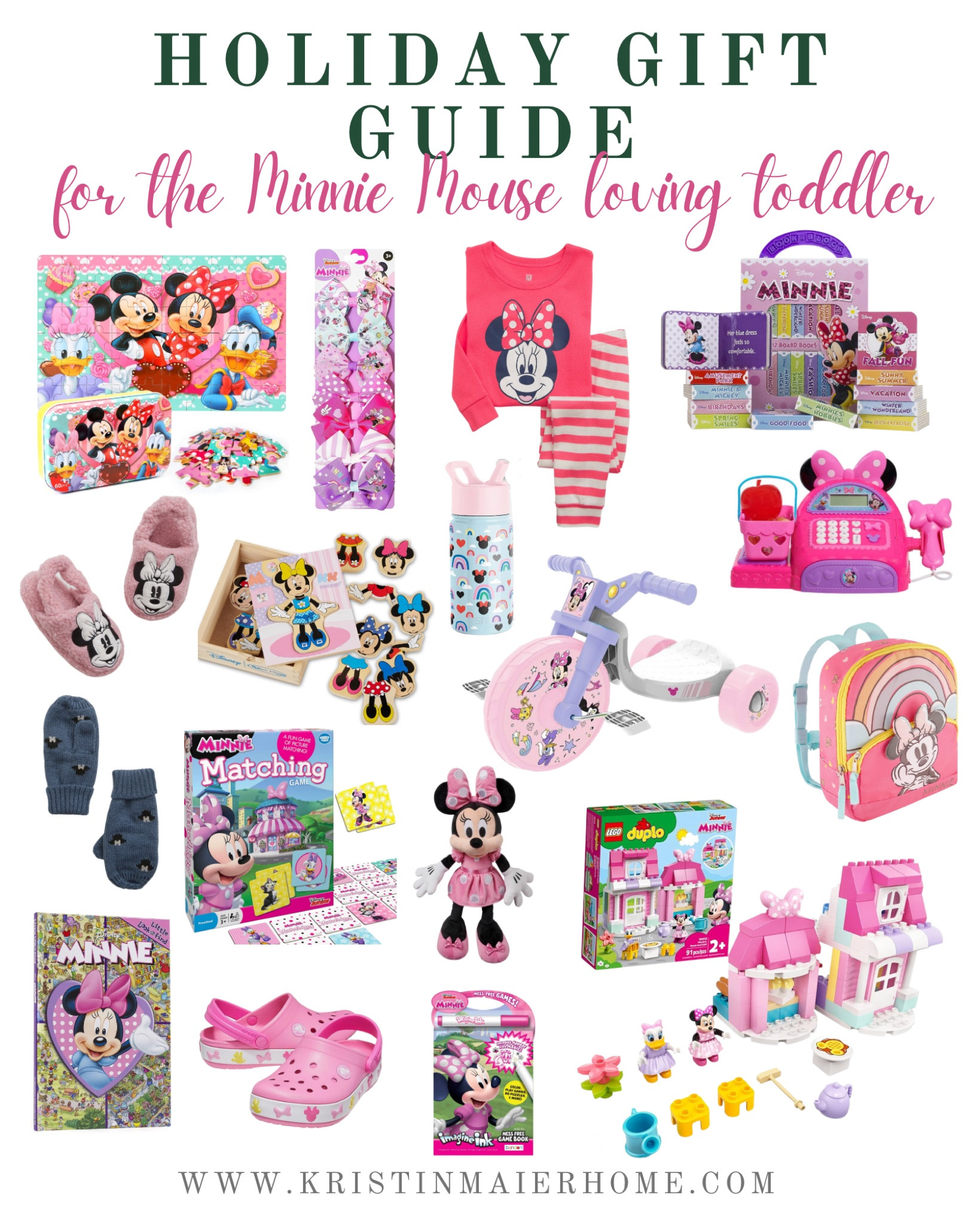 A holiday gift guide just for the little Minnie Mouse lover on your shopping list 🎁 🎀

#LTKGiftGuide #LTKkids #LTKbaby