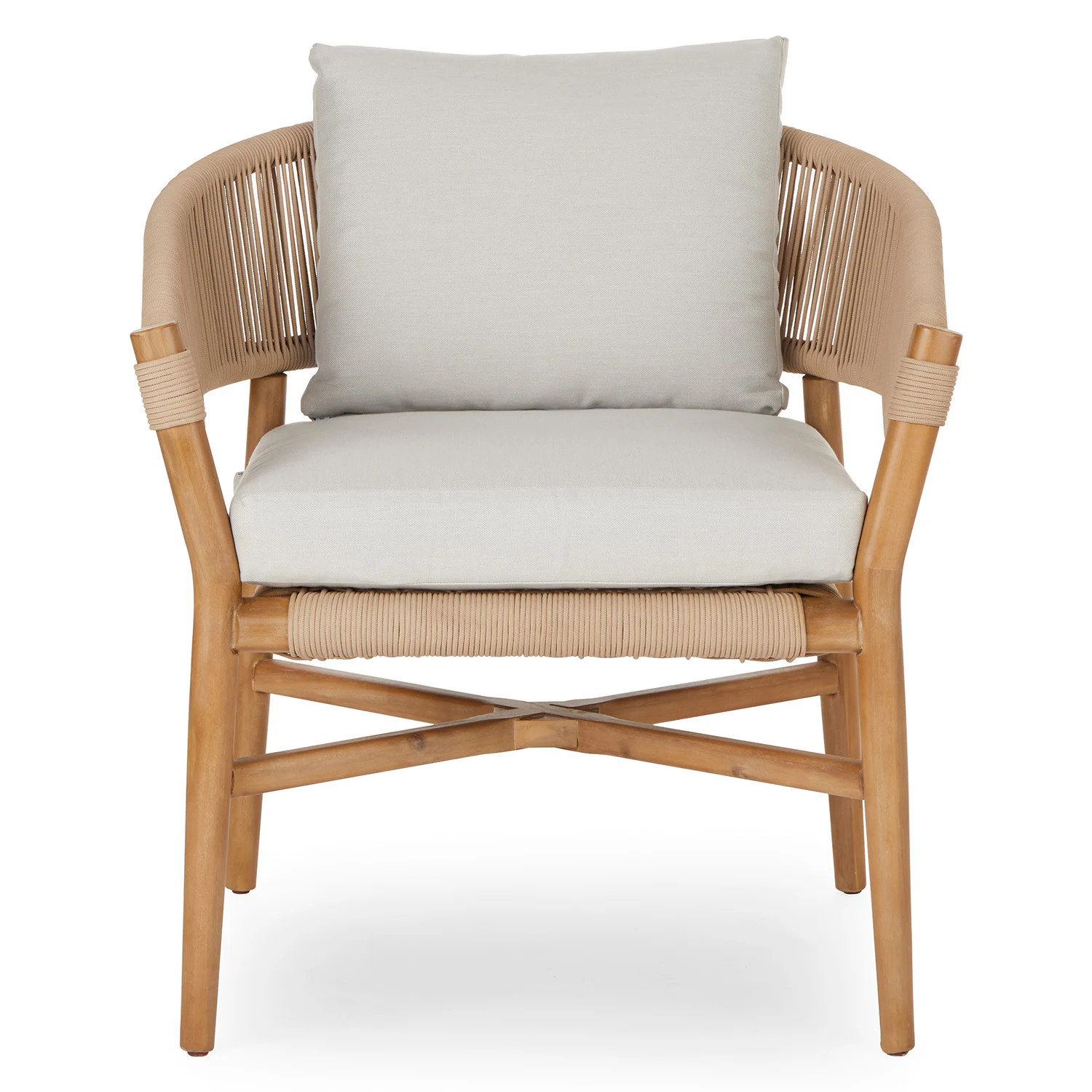 Makali 27" Outdoor Lounge Chair - Lily White | Article