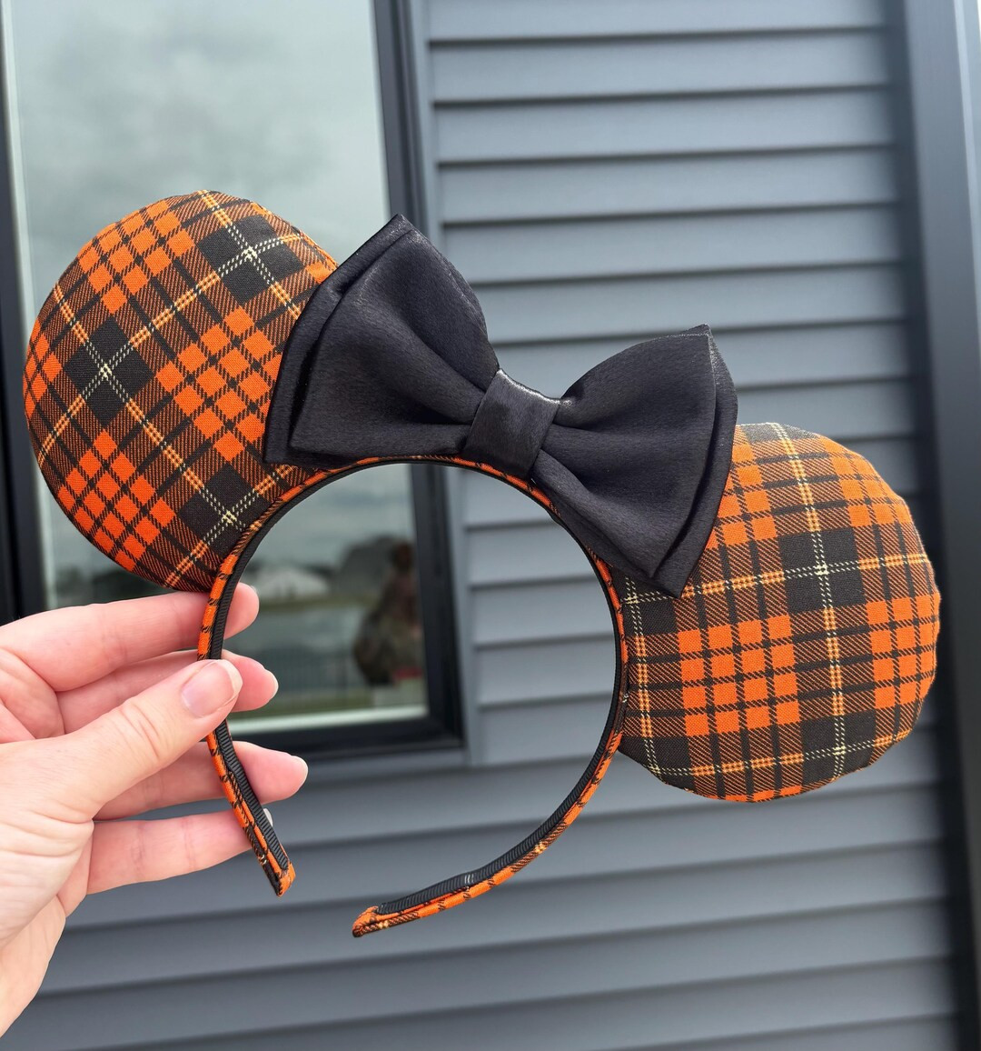 Fall Plaid Ears, Minnie Ears, Mickey Ears, Mouse Ears, Ears for Adults, Disney World, Disneyland,... | Etsy (US)
