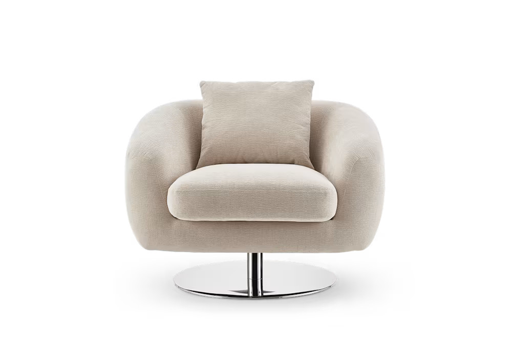 Xander Performance Swivel Armchair | Castlery US | Castlery US