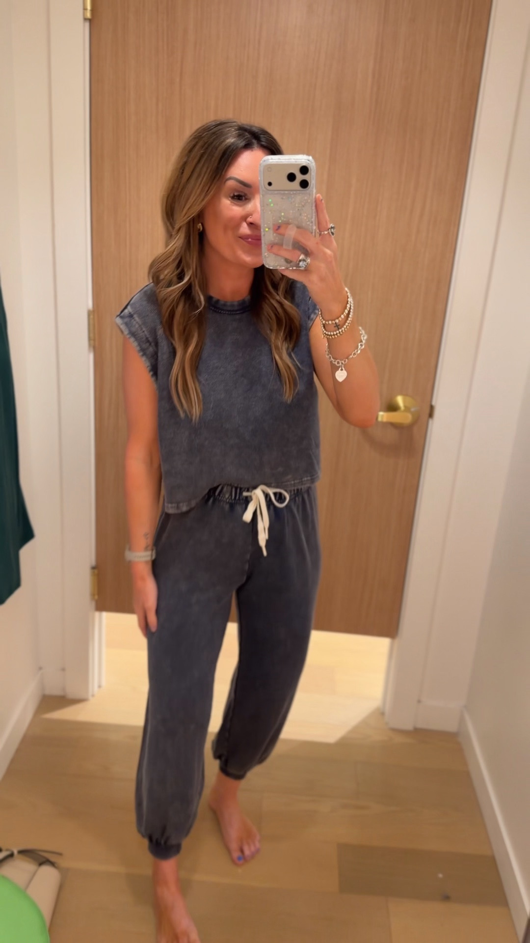 What I’m loving at Aerie! I’m 5”6 for reference! 

Grey Set: XS Short (pants), XXS top 
Cream Set: XS top, XS shorts
Brown Set: Small Top, Small bottoms
Blue Dress: small 
Green dress: small 

#LTKdayinmylife #LTKootd #LTKgrwm