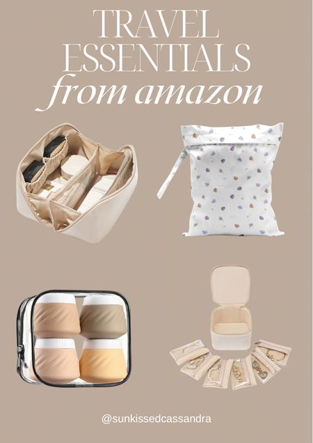 Curated collection of travel must-haves from Amazon, featuring chic makeup bags and essential toiletries to keep you glam on the go! #TravelEssentials #ShopNow

#LTKtravel #LTKitbag #LTKbeauty