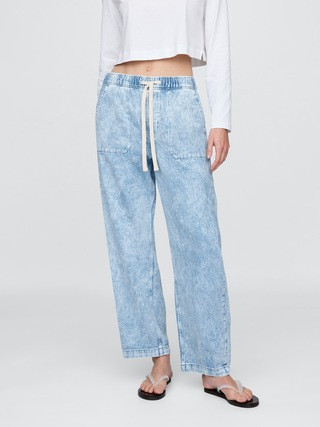 High Rise Easy Barrel Jeans | Gap (US)