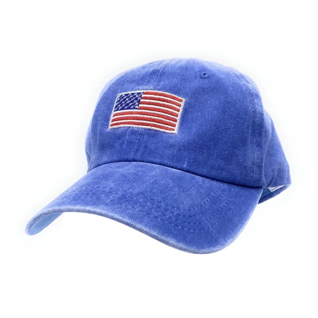 Empire Cove Washed USA Flag Cotton Baseball Dad Caps Patriotic Hats Vintage Blue | Walmart (US)