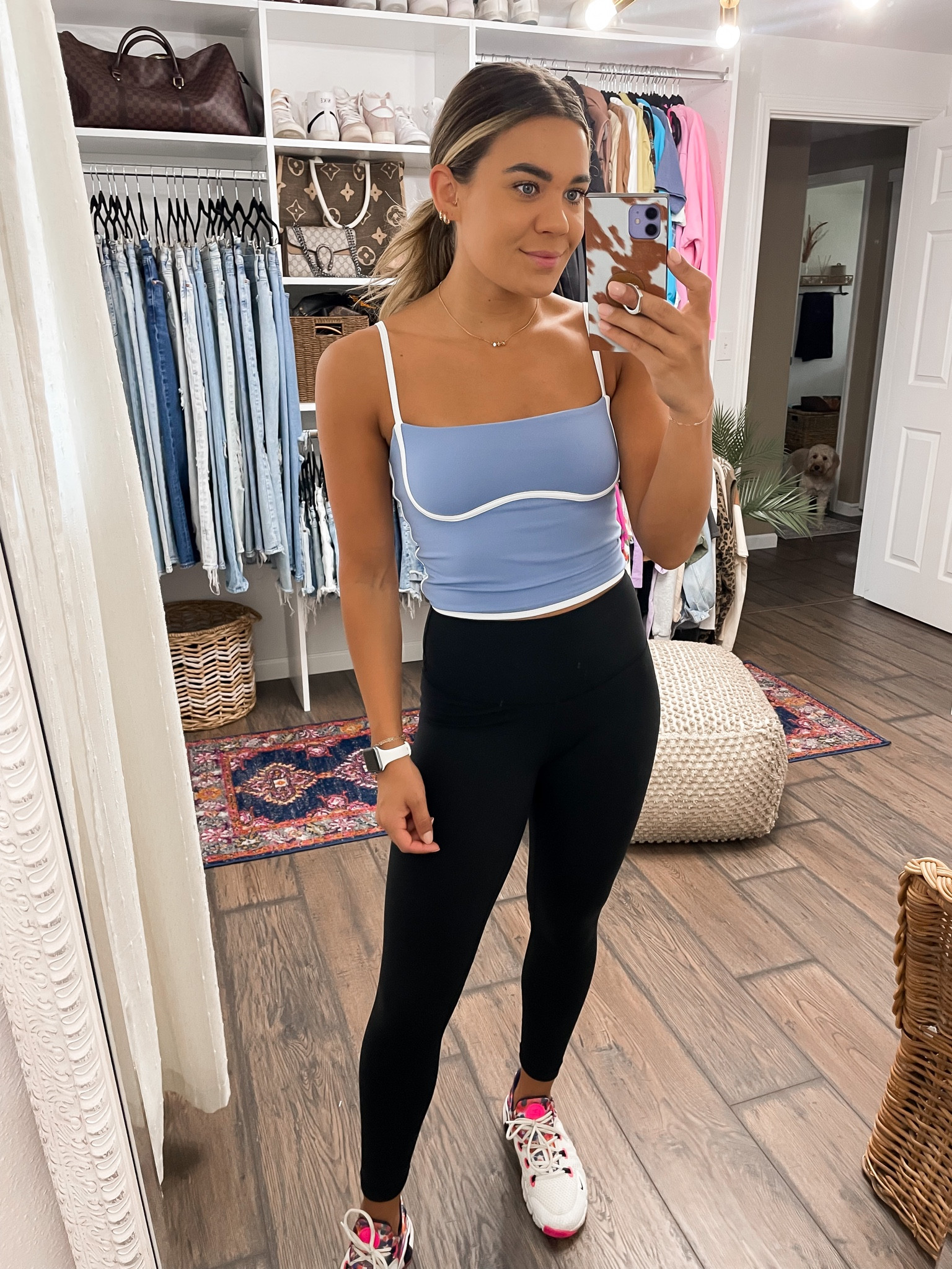 Gym Outfit | Padded Bra Top | Gym Leggings | Athleisure | Activewear 

#LTKFitness #LTKunder50 #LTKstyletip