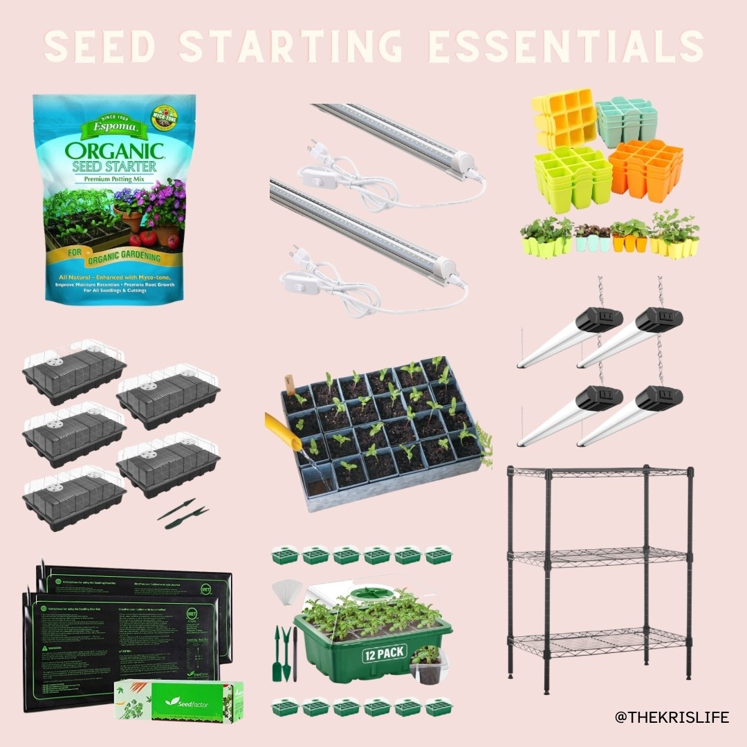 Everything you need to need to seed start! All of the essentials! 

Spring, Gardening, Plant Lights, Starter Trays, Seed trays 

#LTKActive #LTKSeasonal #LTKHome