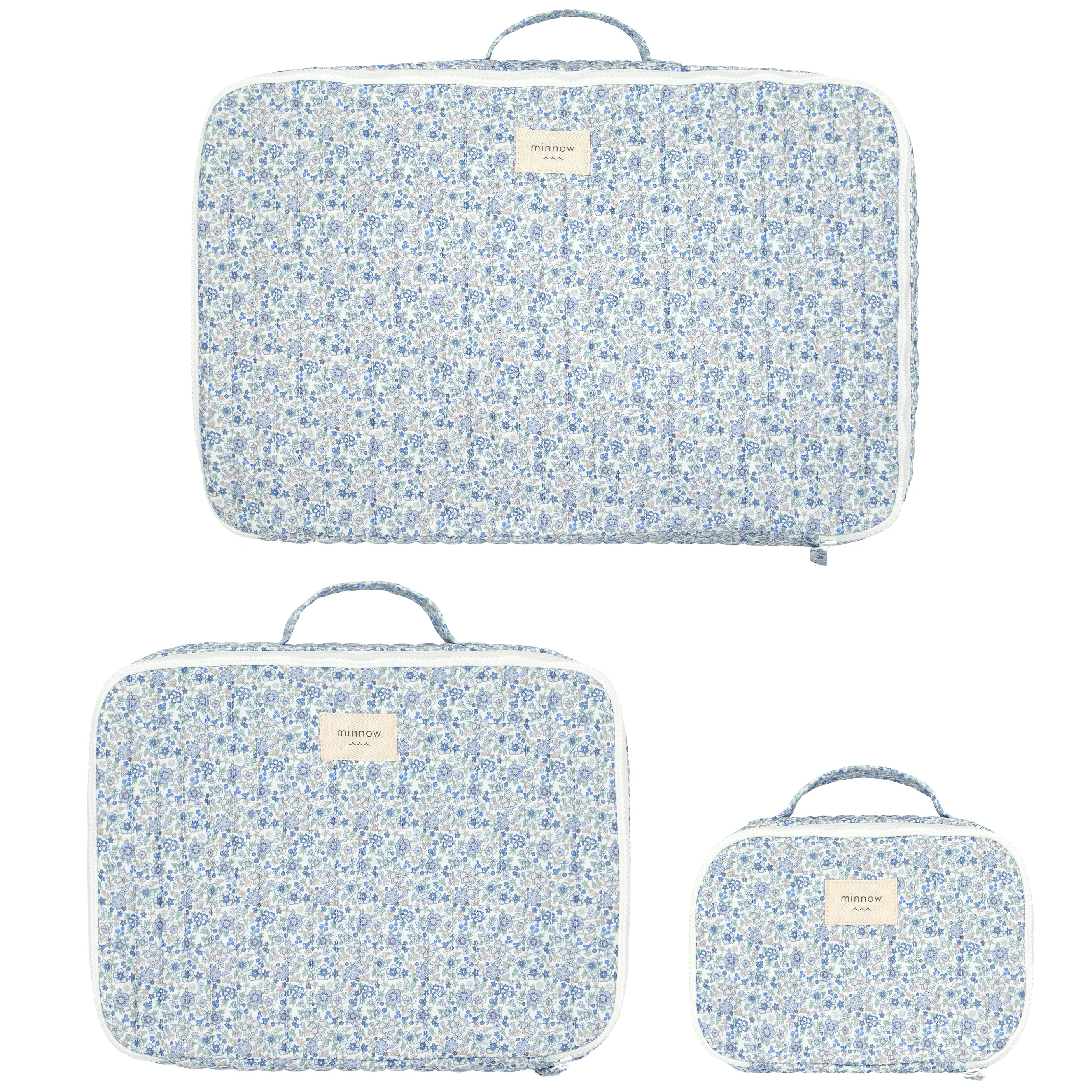 slate floral packing cubes | minnow