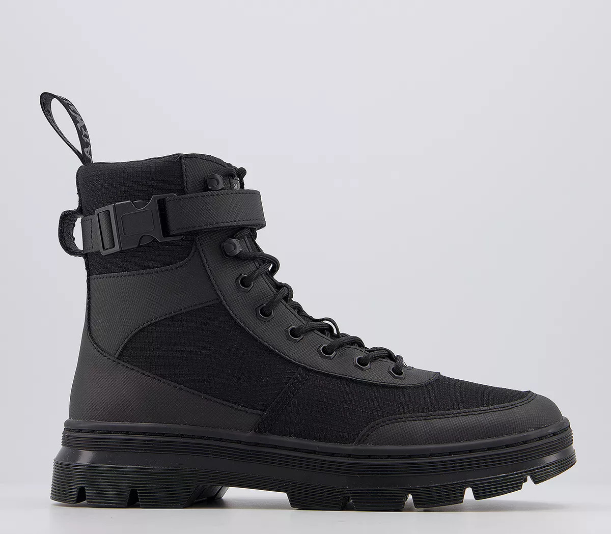 Dr. Martens
								Combs Tech Boots
								Black Mono | OFFICE London (UK)