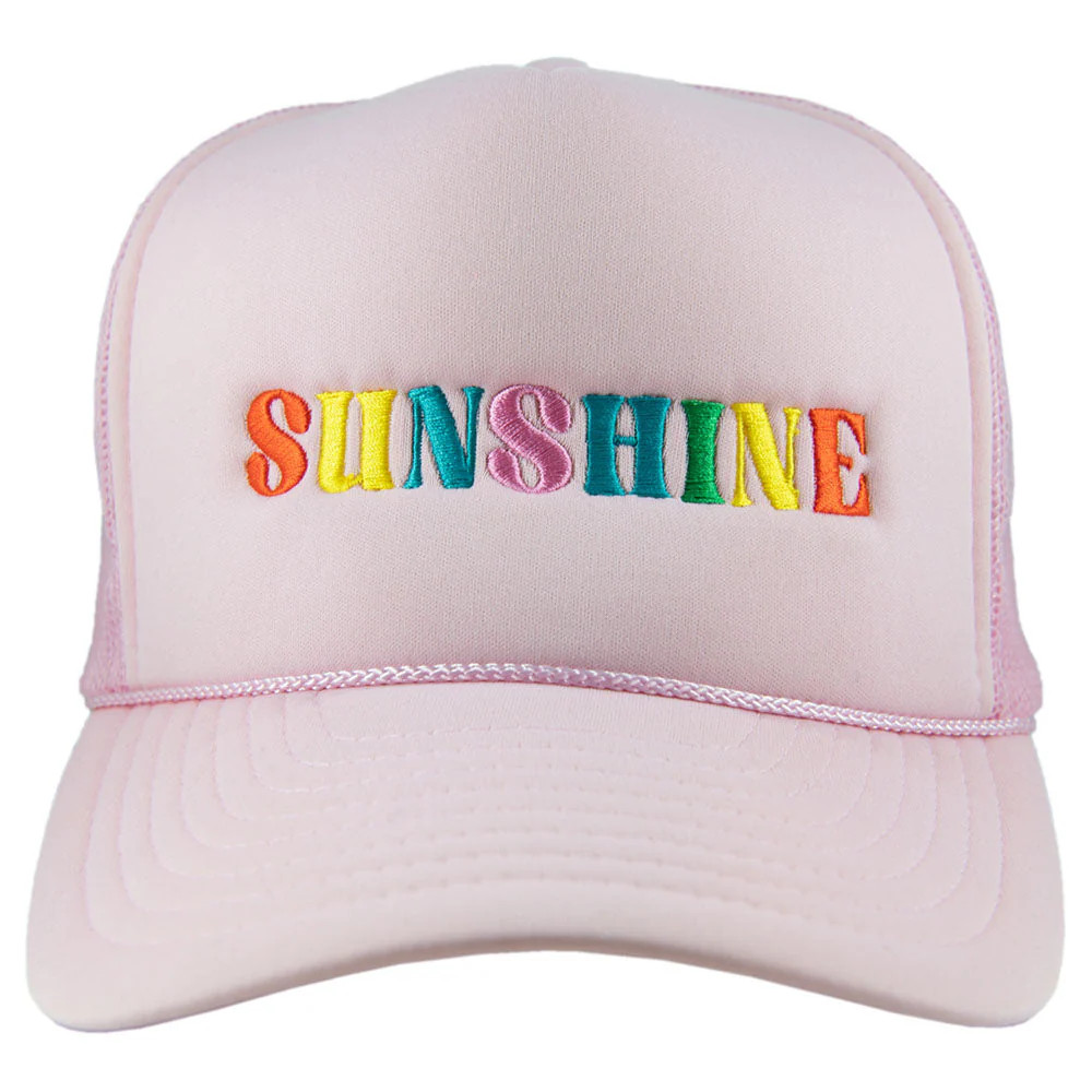 Sunshine (Multicolored) Foam Trucker Hat | Katydid.com