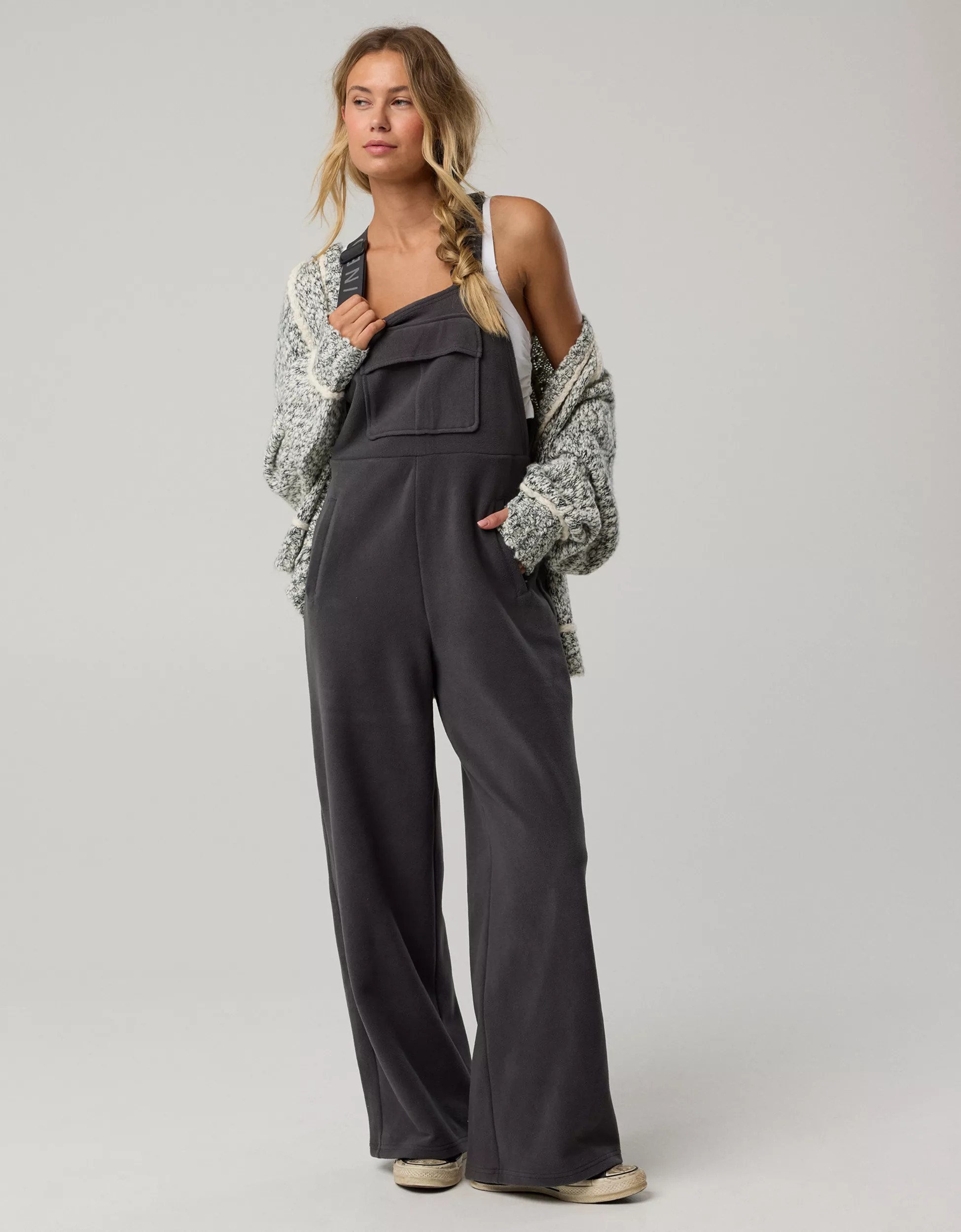 OFFLINE By Aerie Polar Fleece Overalls | Aerie