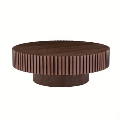 39.37" Round Mdf Coffee Table | Wayfair North America