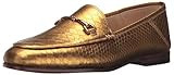 Sam Edelman Women's Loraine Loafer, Gold Snake Print Leather, 7.5 | Amazon (US)