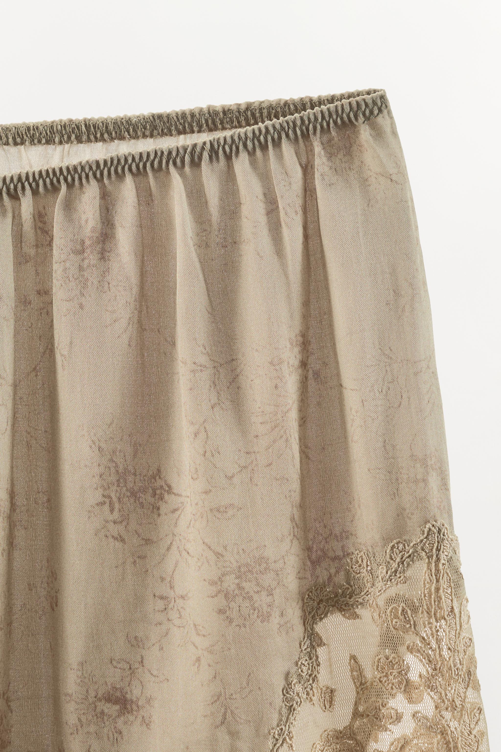 ZW COLLECTION EMBROIDERED SHORTS | Zara UK