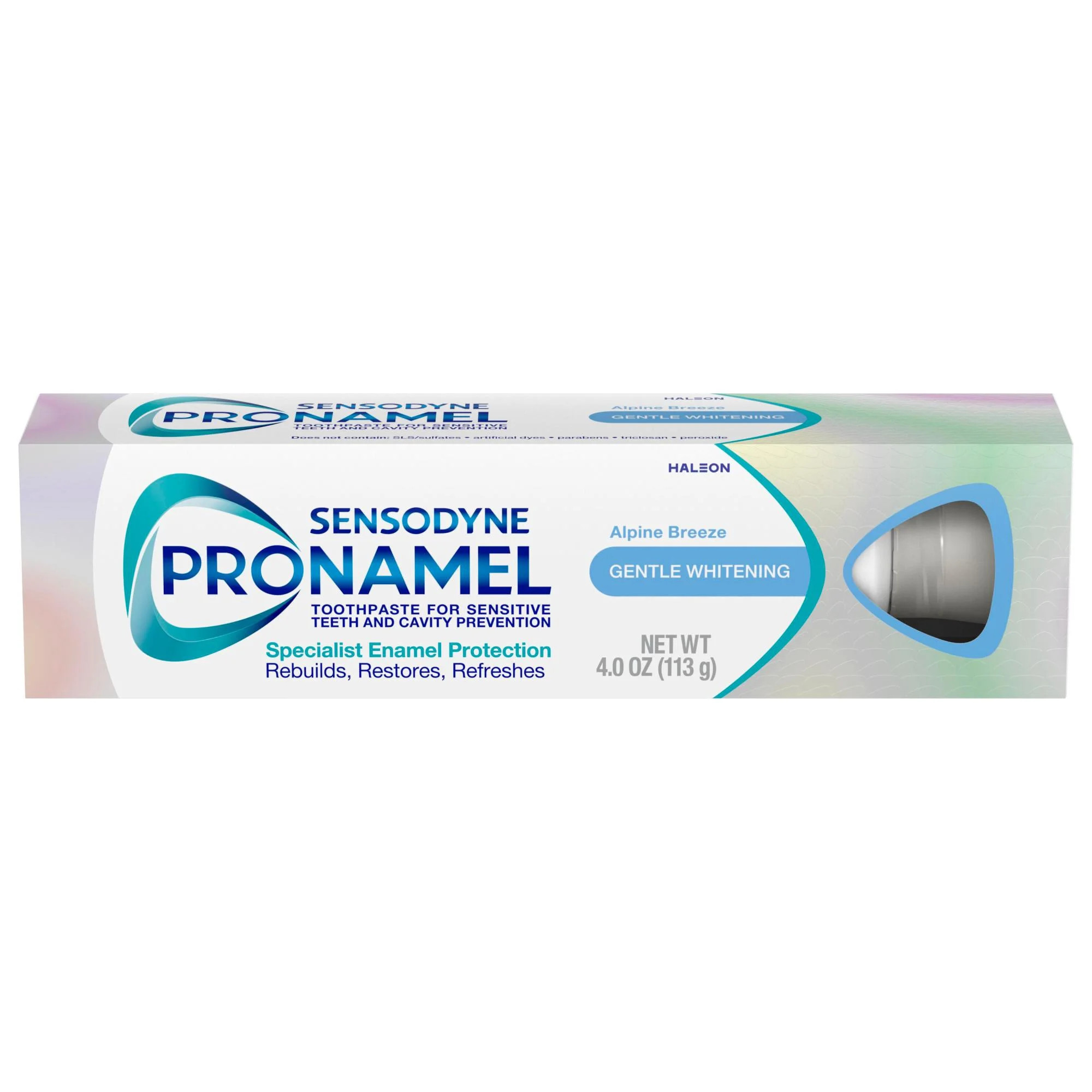 Sensodyne Pronamel Gentle Whitening Sensitive Toothpaste, Alpine Breeze, 4 Oz, for Adults | Walmart (US)