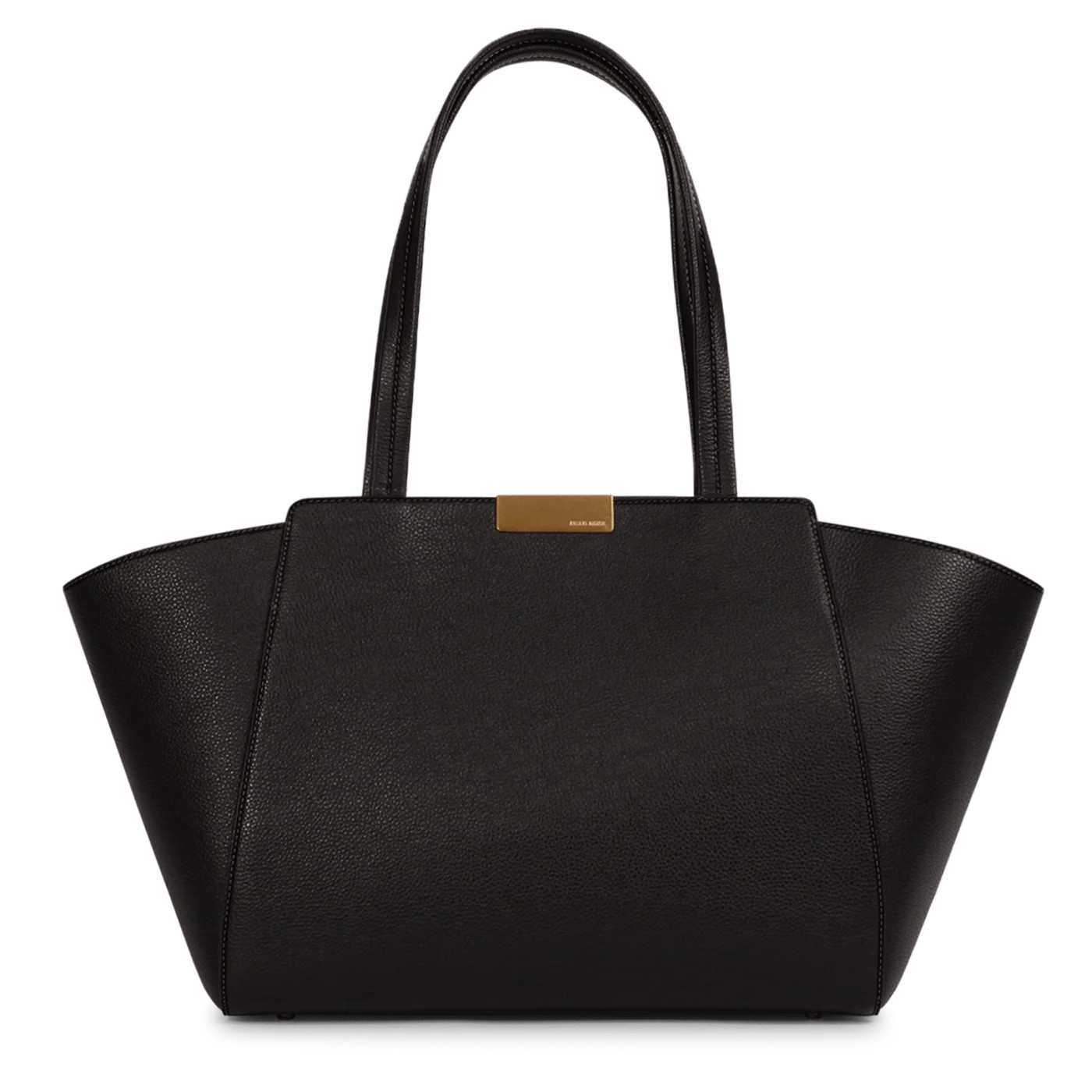 Sévigné Soft Tote - Black Pebble Leather | ATELIERS AUGUSTE