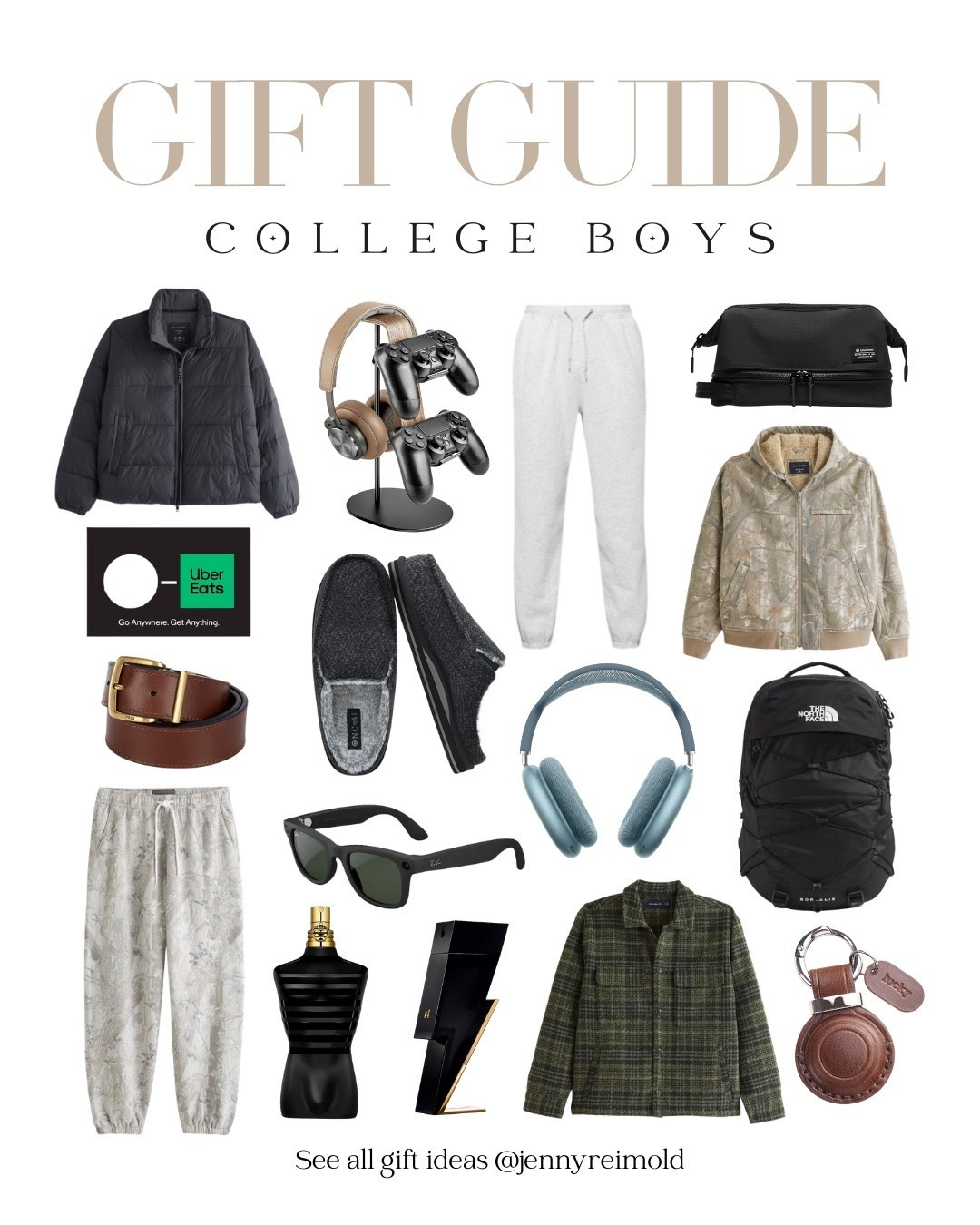 COLLEGE BOYS GIFT GUIDE | Gifts from campus days to game nights. Includes cozy slippers, tech must haves, and gamer gifts they’ll actually use. Perfect for sons, brothers, boyfriends, or any college boy in your life!

#LTKMens #LTKFindsUnder100 #LTKGiftGuide