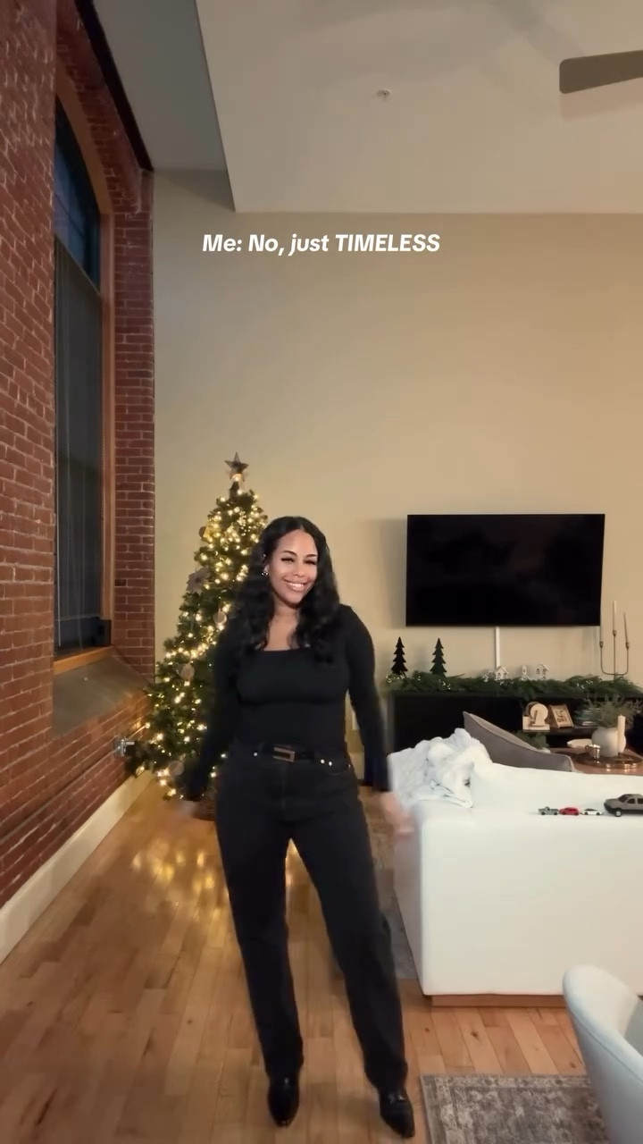 The beauty of embracing simple yet up-to-date outfits 🖤 use the keyword: TIMELESS to shop this full outfit on my LTK 

What I’m wearing:
@pumiey.us Top in size M
@madewell 90’s straight denim size 29 + booties in size 8 
@amazonfashion belt 

Don’t forget to save it to your outfit inspo folder😉✨ #wintercapsulewardrobe #timelessstyle #midsizemom #sheystyledyou #bostoncontentcreator

#LTKHoliday #LTKStyleTip #LTKMidsize