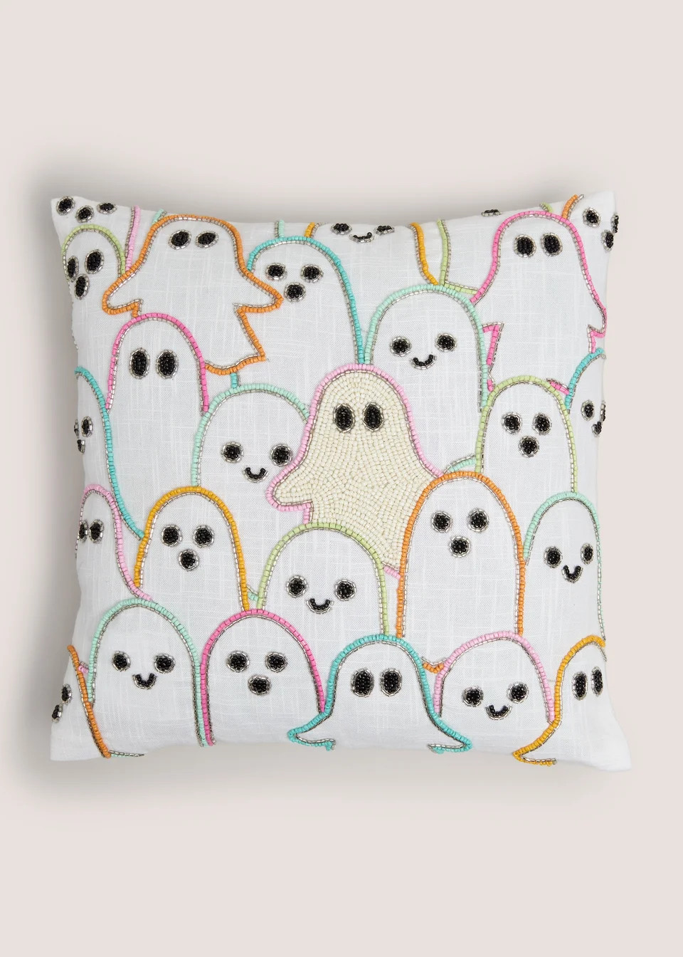 Embellished Ghost Cushion | Matalan (UK)