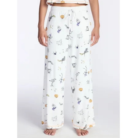 Halloween and Fall Women's Hacci Knit Sleep Pants from Way to Celebrate, 29.5" Inseam, Sizes XS-3X | Walmart (US)