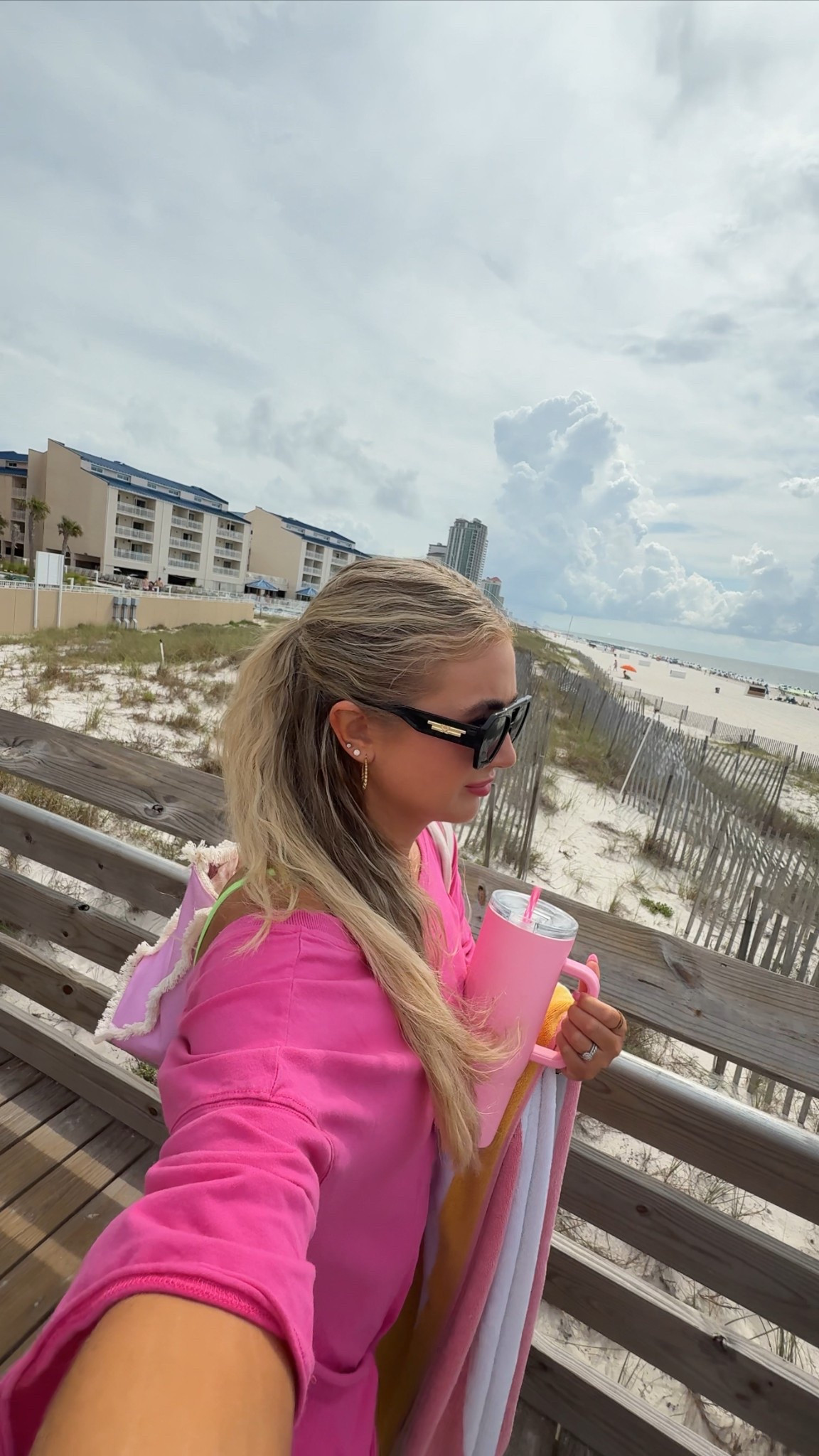 Beach fit 🐚🩷👙

#LTKSwim #LTKSummerEdit #LTKTravel