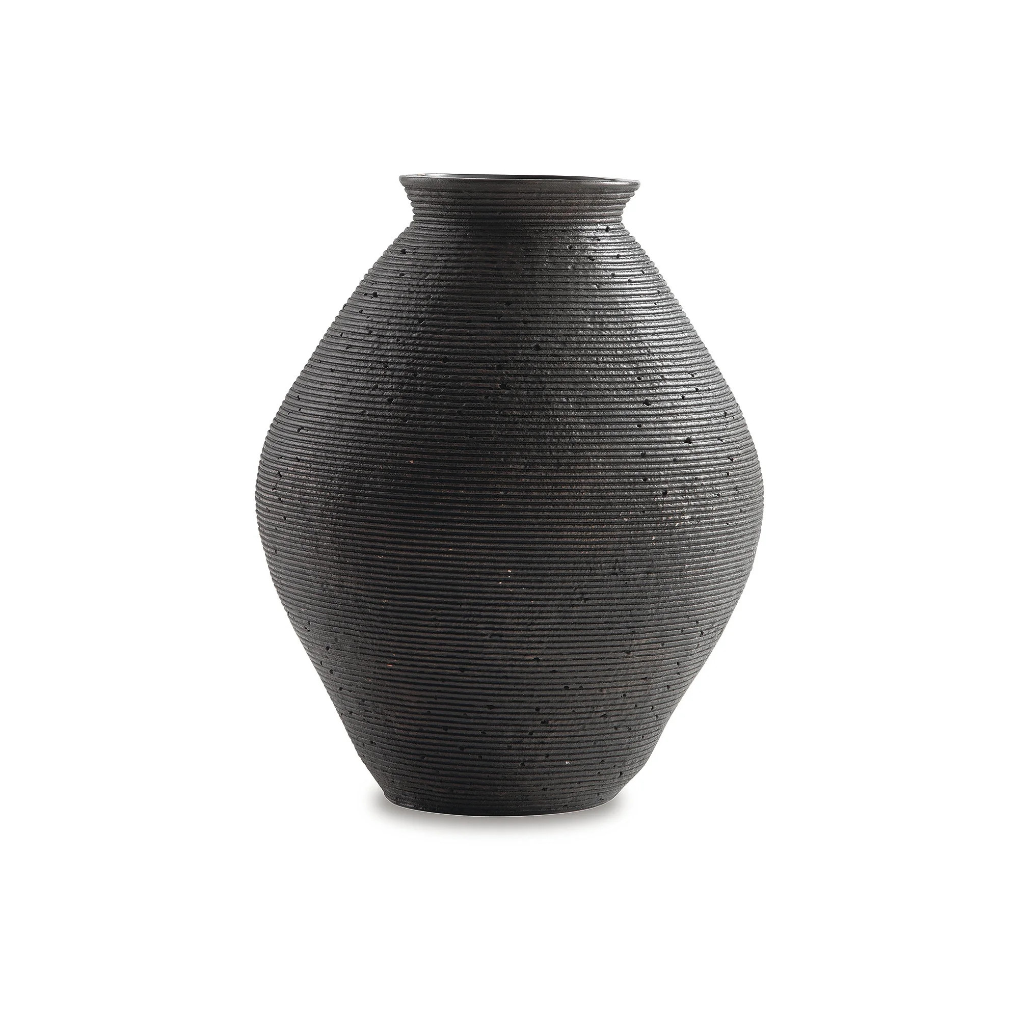 Signature Design by Ashley Casual Hannela Vase  Antique Brown - Walmart.com | Walmart (US)