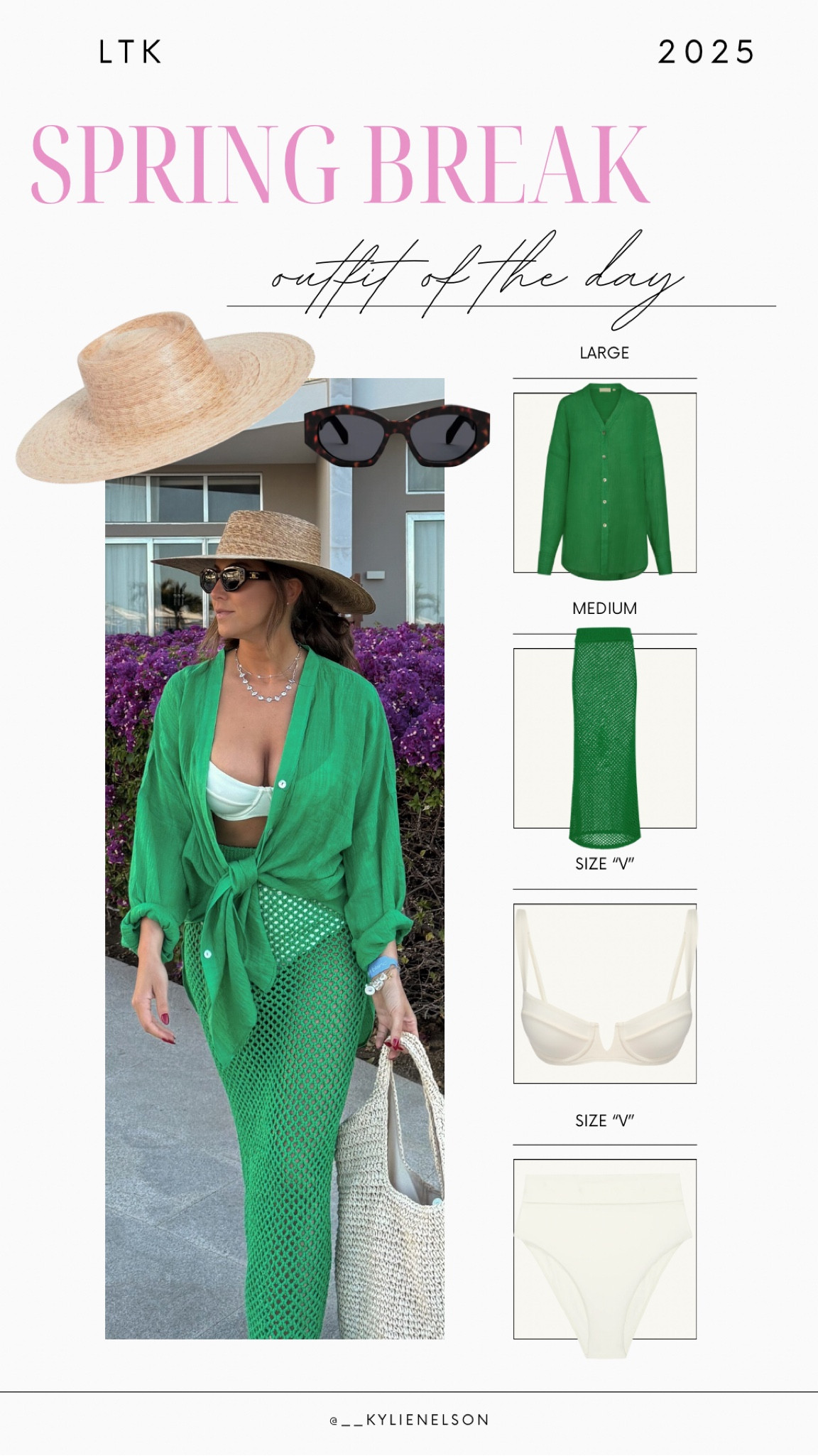 Spring break swimsuit outfit of the day 💚✨

#LTKFindsUnder100 #LTKSwim #LTKStyleTip