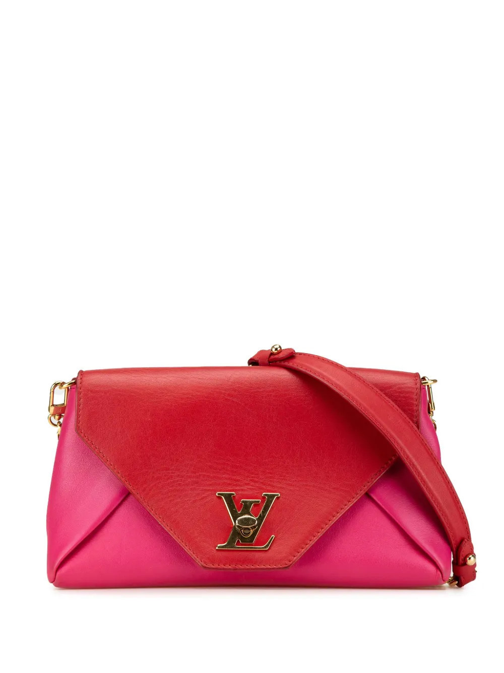 Louis Vuitton Pre-Owned 2017 Bicolor Love Note shoulder bag - Purple | Farfetch Global