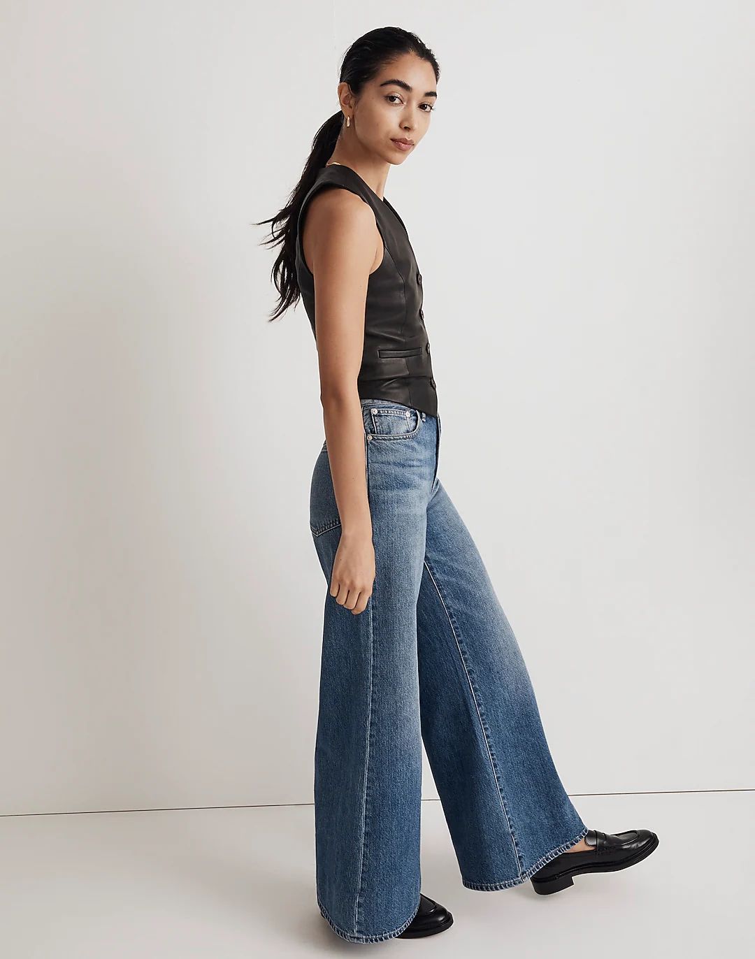 Leather Vest | Madewell