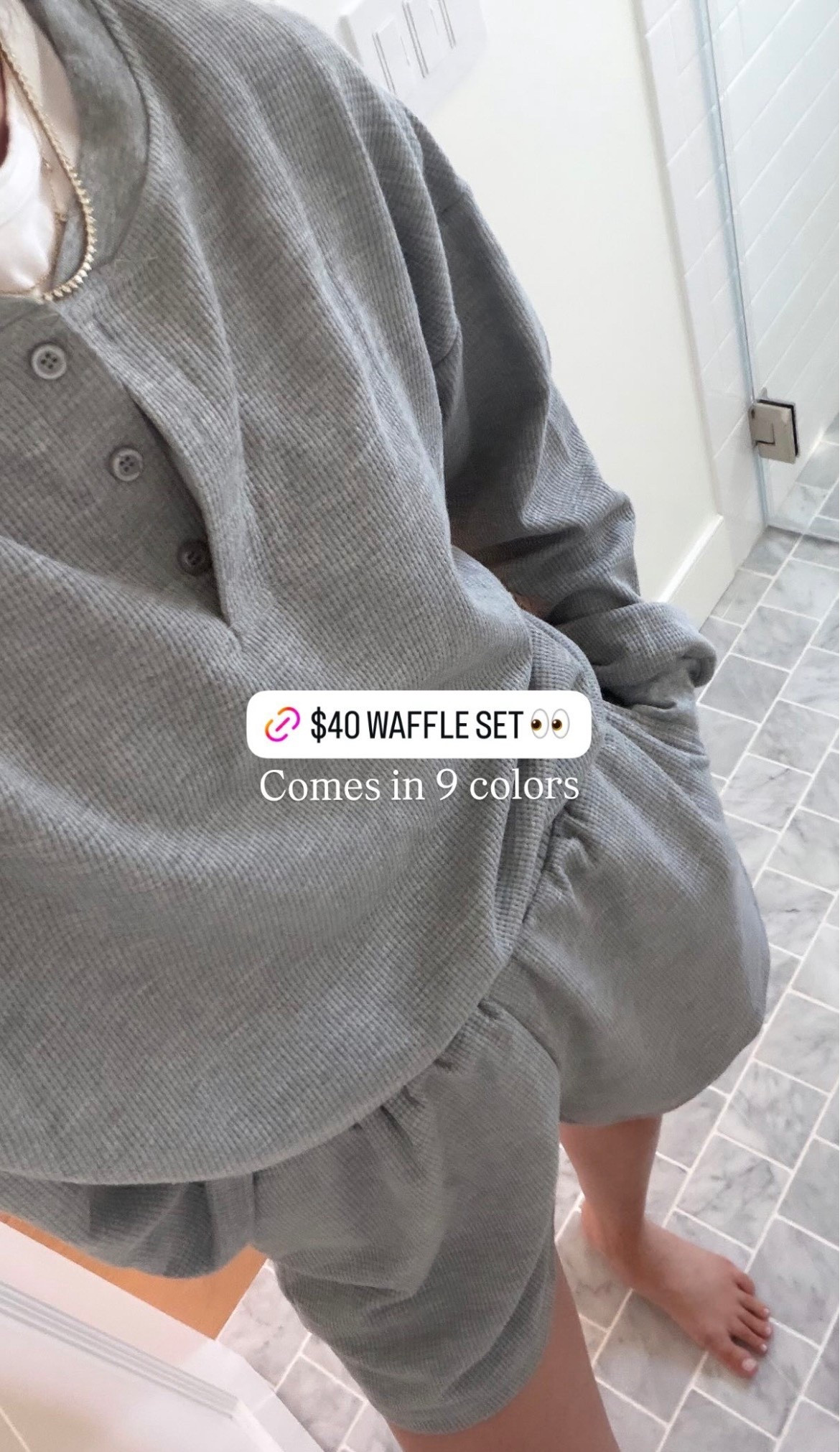 $40 waffle set 👀 Comes in 9 colors. Wearing size small! It runs oversized.

#LTKootd #LTKSeasonal #LTKdayinmylife