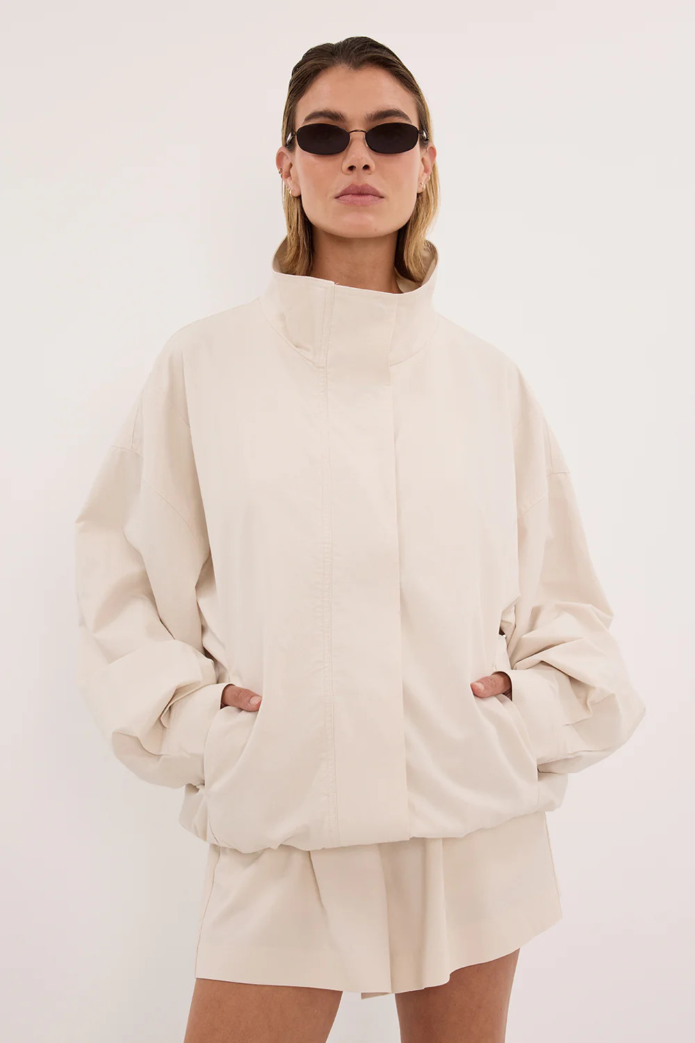 RORY IVORY LIGHT TRACK JACKET | DISSH