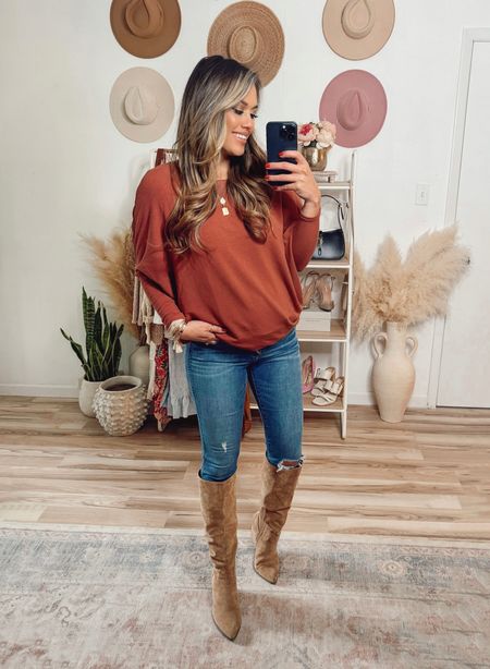 Cute and casual fall everyday style outfit 

Red dress boutique 

#LTKSeasonal #LTKstyletip #LTKfindsunder50