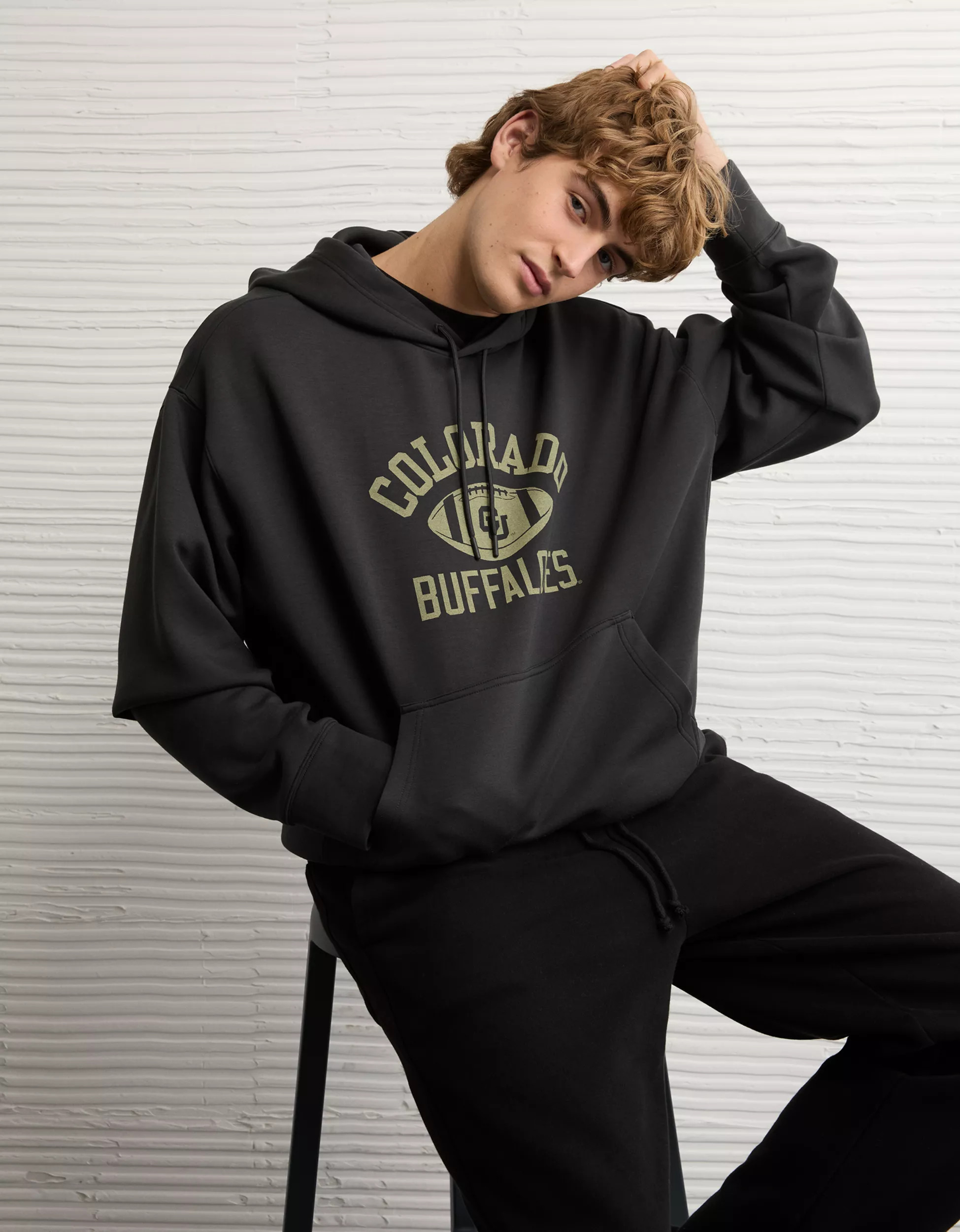 AE 24/7 Colorado Buffaloes Graphic Hoodie | American Eagle Outfitters (US & CA)