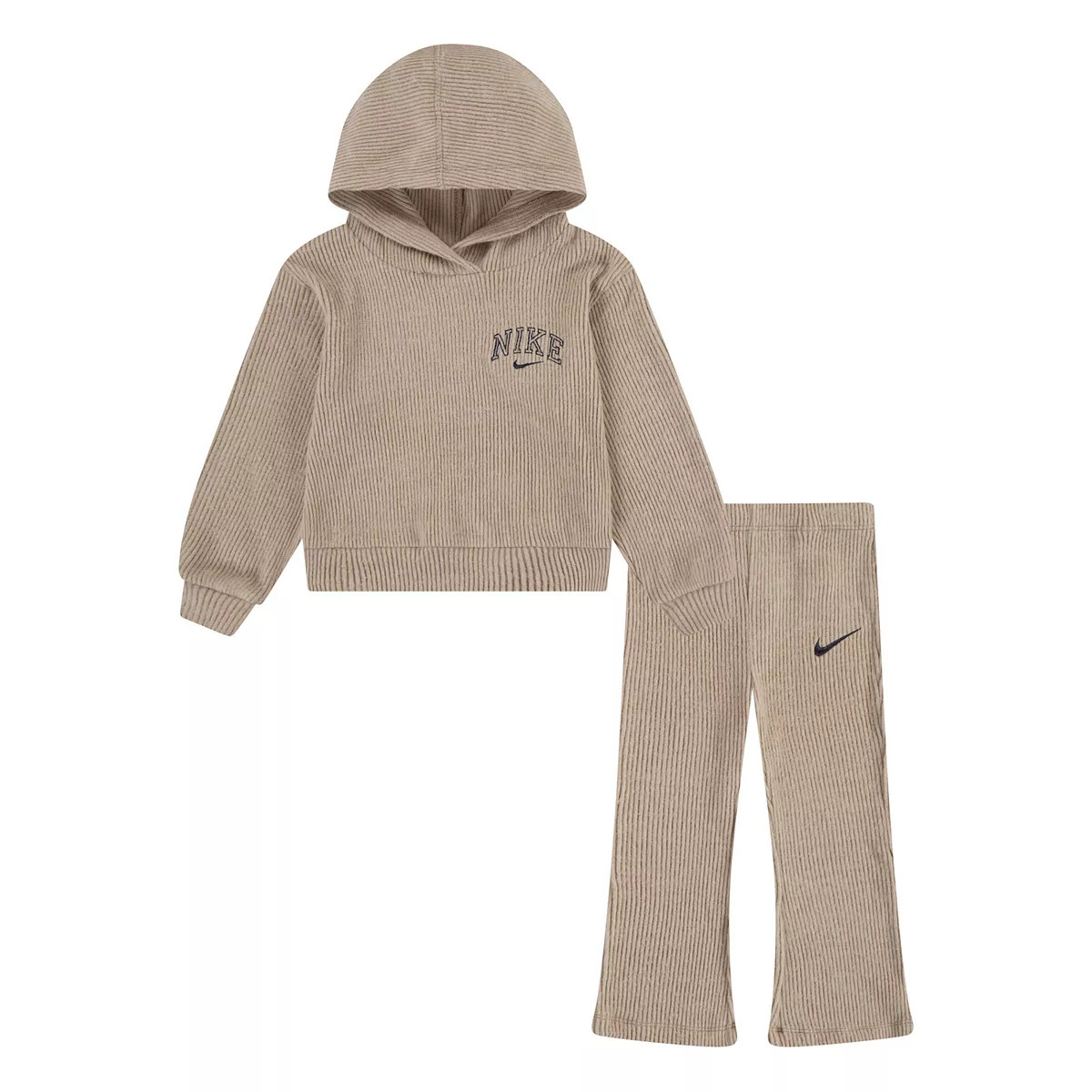 Baby & Toddler Girls Nike Swoosh Spirit Pullover Hoodie and Flared Leggings Set | Kohl's