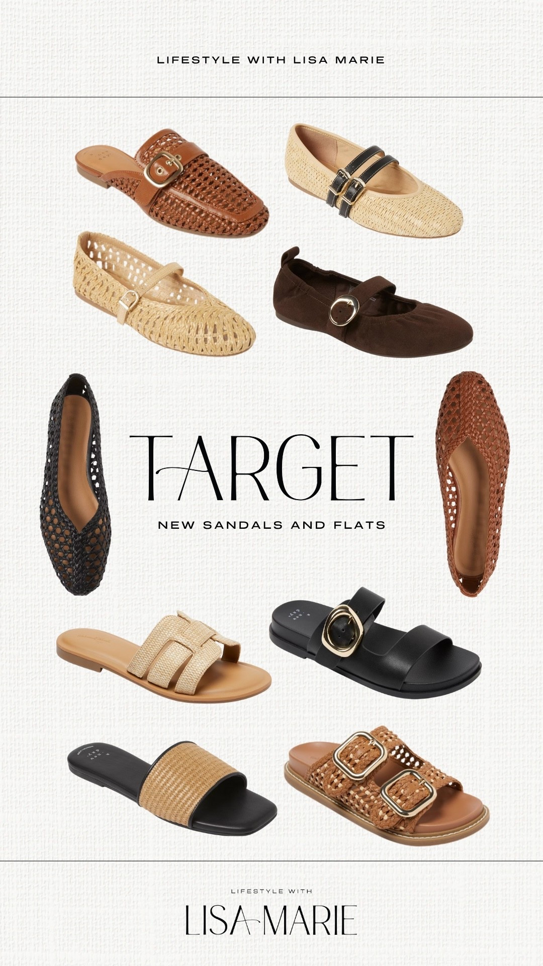 Target new shoe arrivals. Ballet flats. Woven flats. Target sandals. Spring shoes. Spring sandals. Spring flats. Resort shoes. Elevated casual shoes. 

#LTKSeasonal #LTKPetite #LTKmomlife