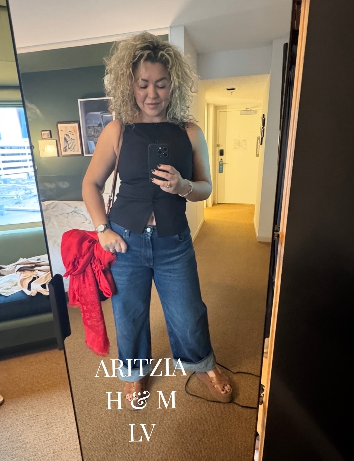 Denim, a sleek black top & a bold pop of red ❤️ Effortless, chic, and always professional.

Comment SHOP to get the link ✨

#LTKMothersDay #LTKMidsize #LTKootd