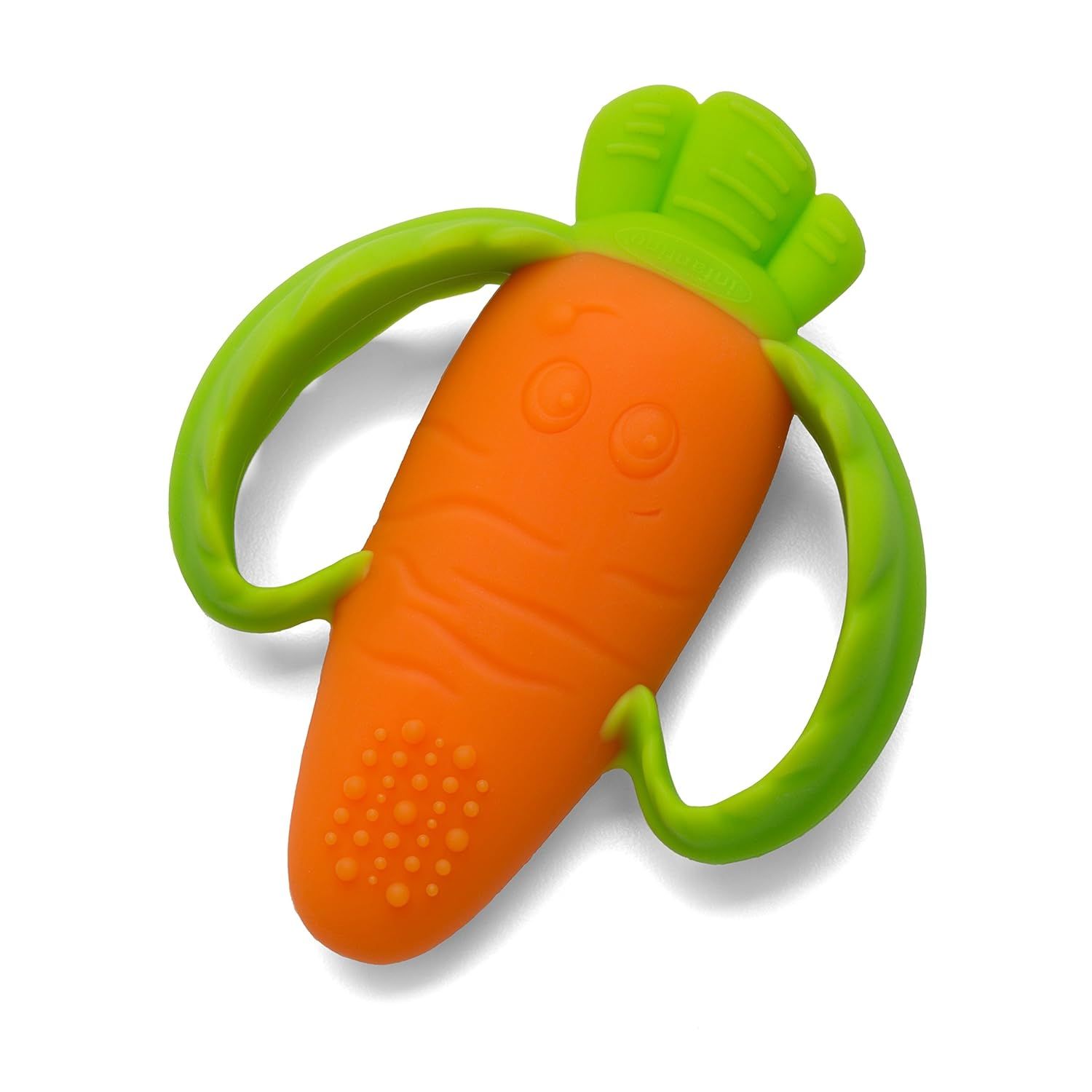 Infantino Lil' Nibble Teethers Carrot - Silicone Soft-Textured teether for Sensory Exploration an... | Amazon (US)