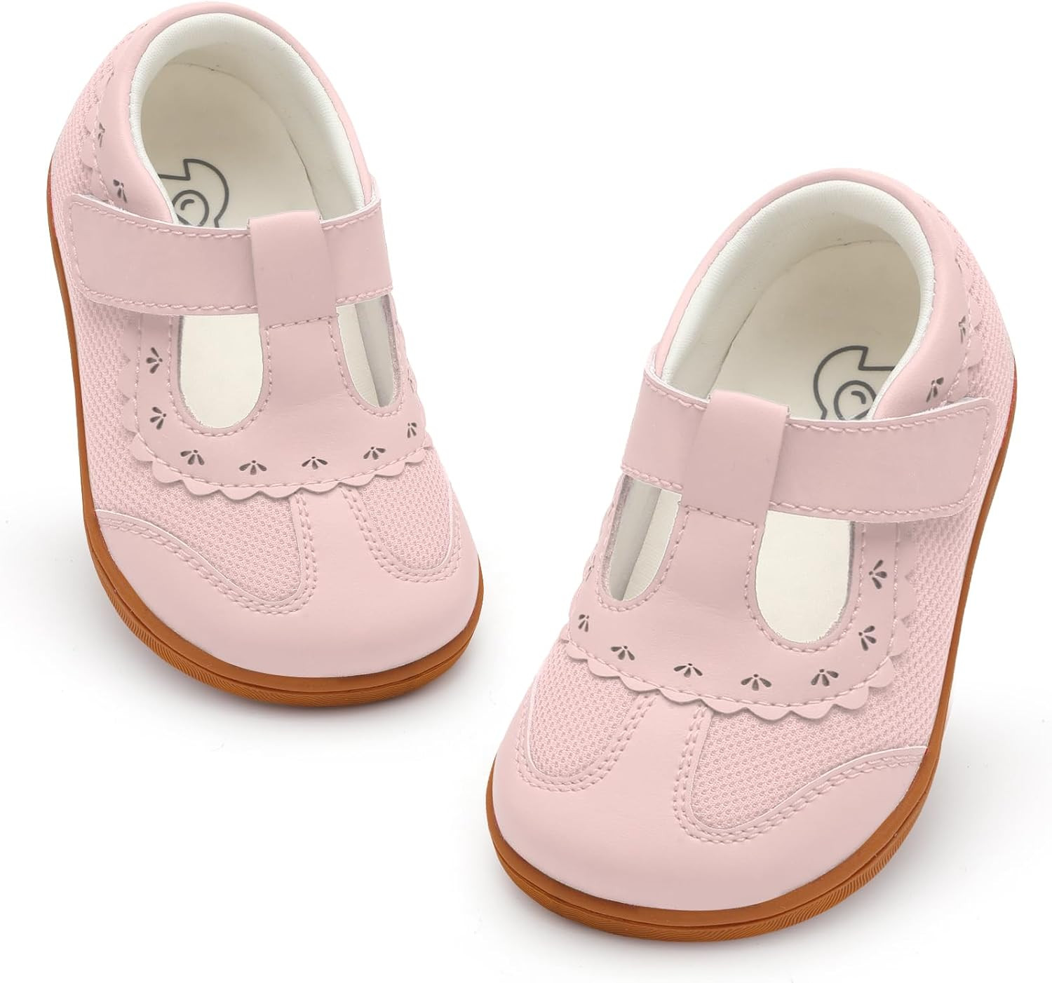LeIsfIt Girls Mary Jane Dress Shoes Wide Toe Box Casual Flats | Amazon (US)