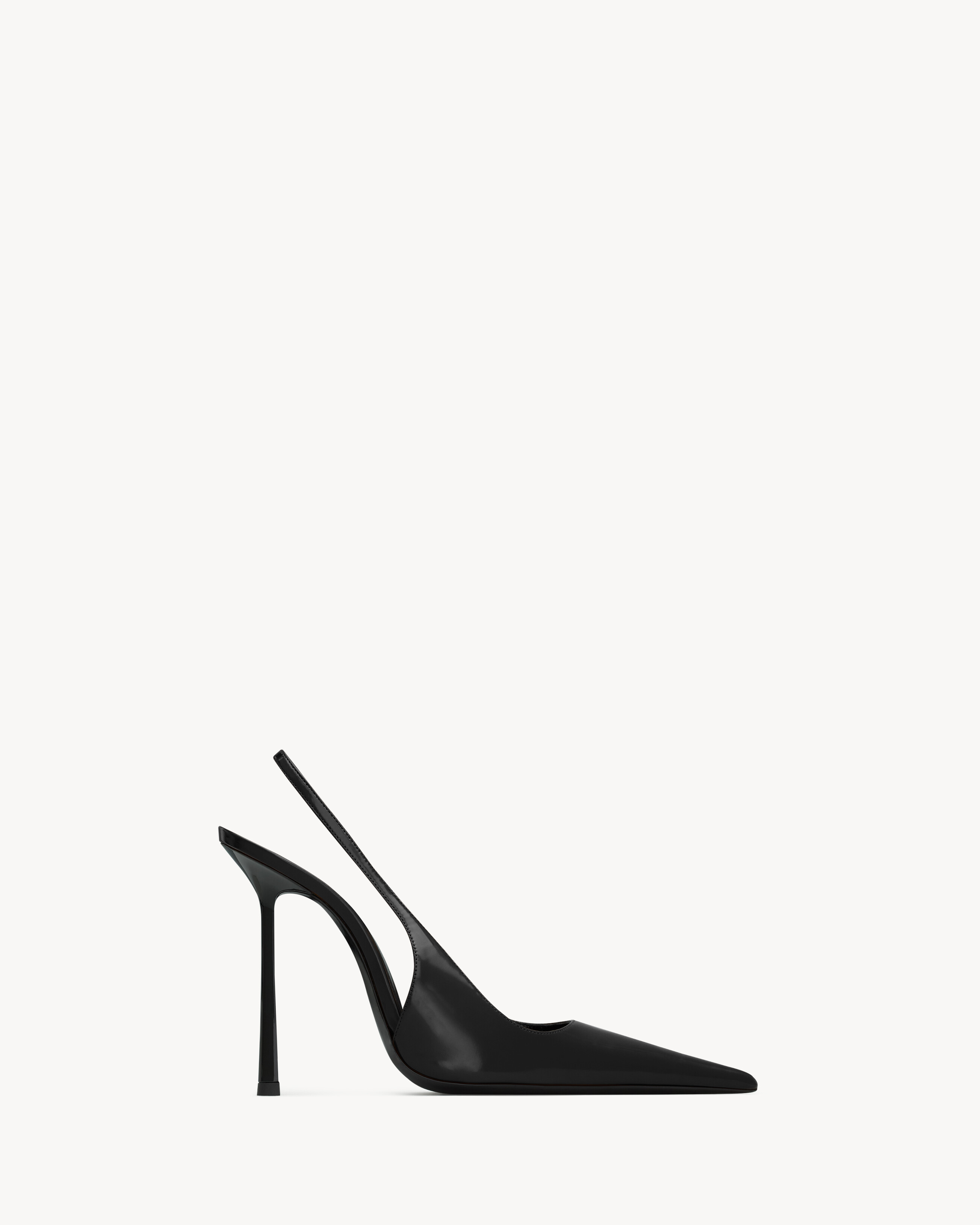 VENDOME slingback pumps in glazed leather | Saint Laurent Inc. (Global)