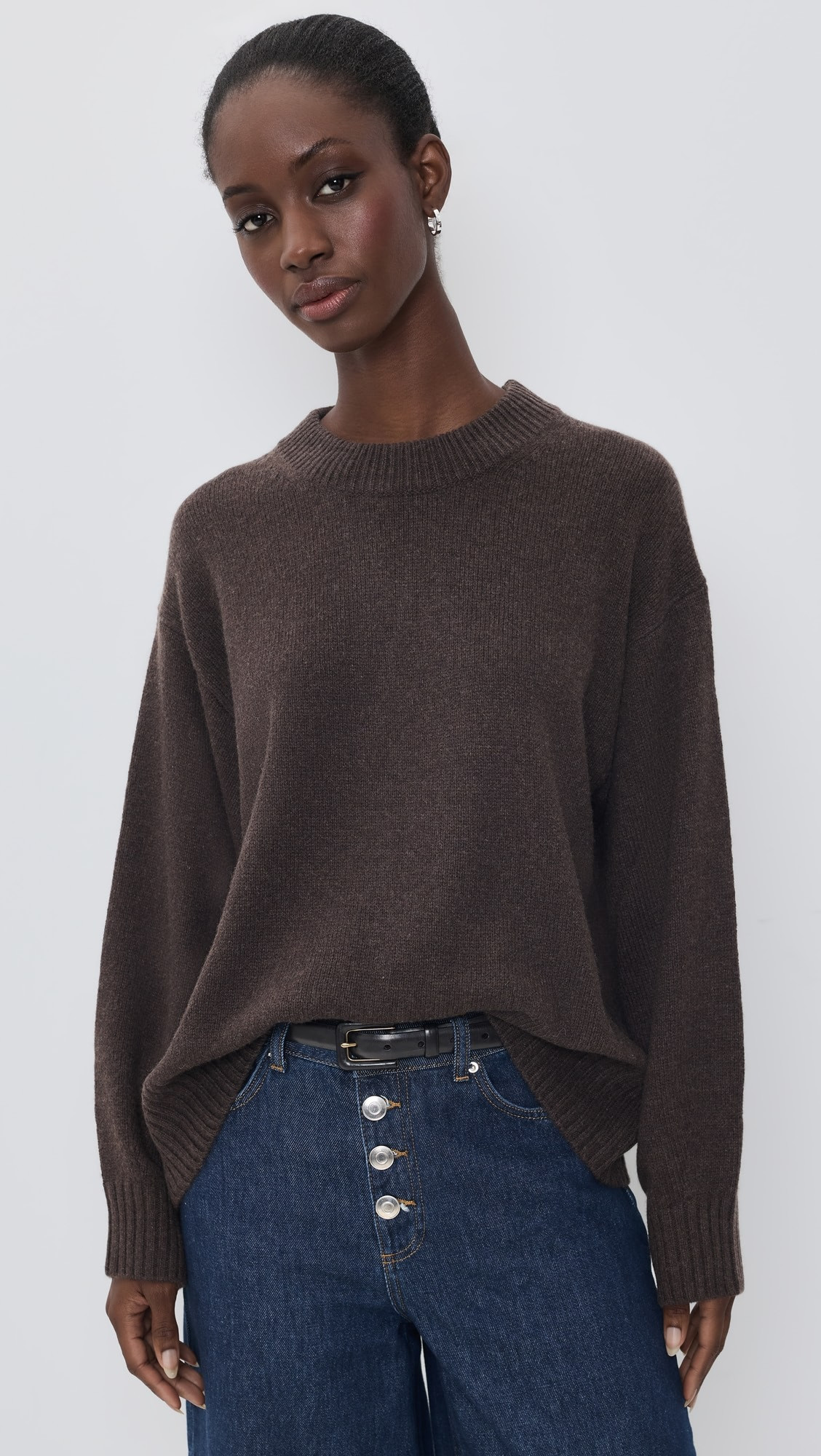 Cove Cashmere Oversized Crew Sweater | Shopbop