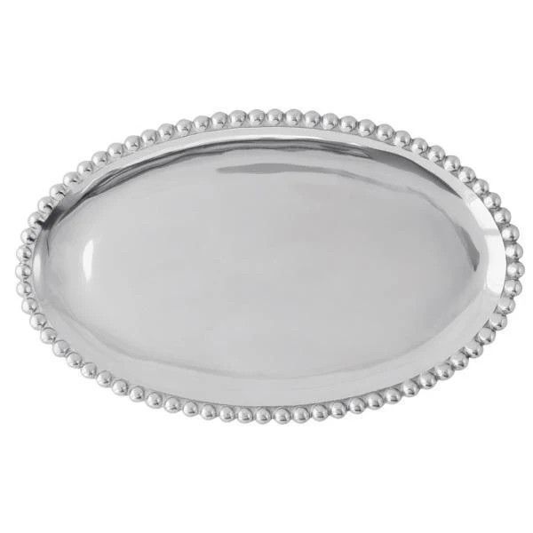 Pearled Oval Platter | Mariposa