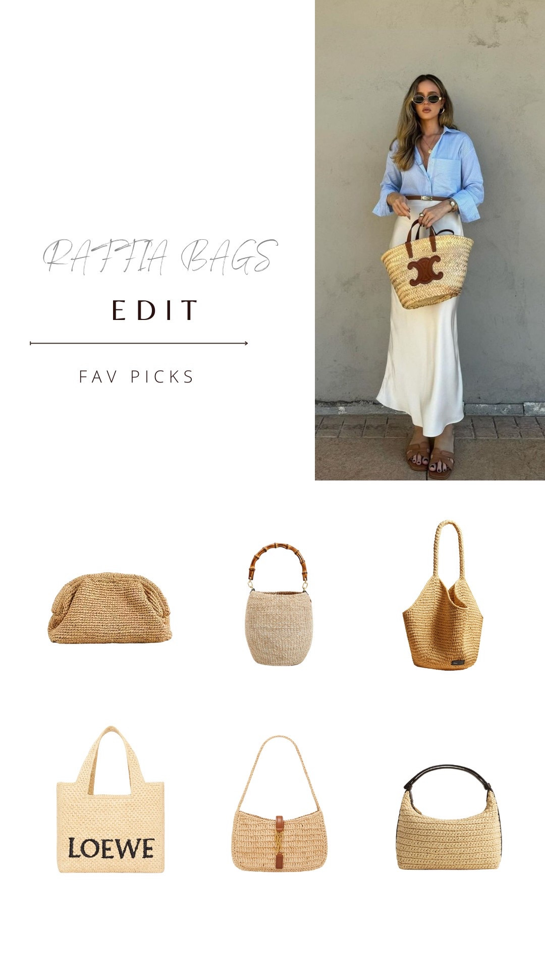 Raffia bags

#LTKStyleTip #LTKItBag #LTKSeasonal
