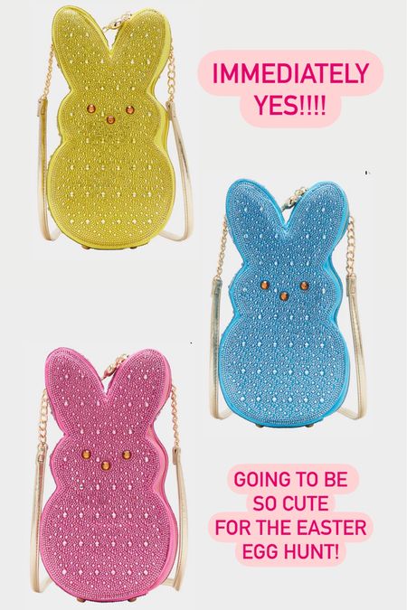 Peeps purse. Easter purse. Easter handbag. Peeps crossbody bag. Easter outfit. Easter style 

#LTKitbag #LTKSeasonal #LTKstyletip
