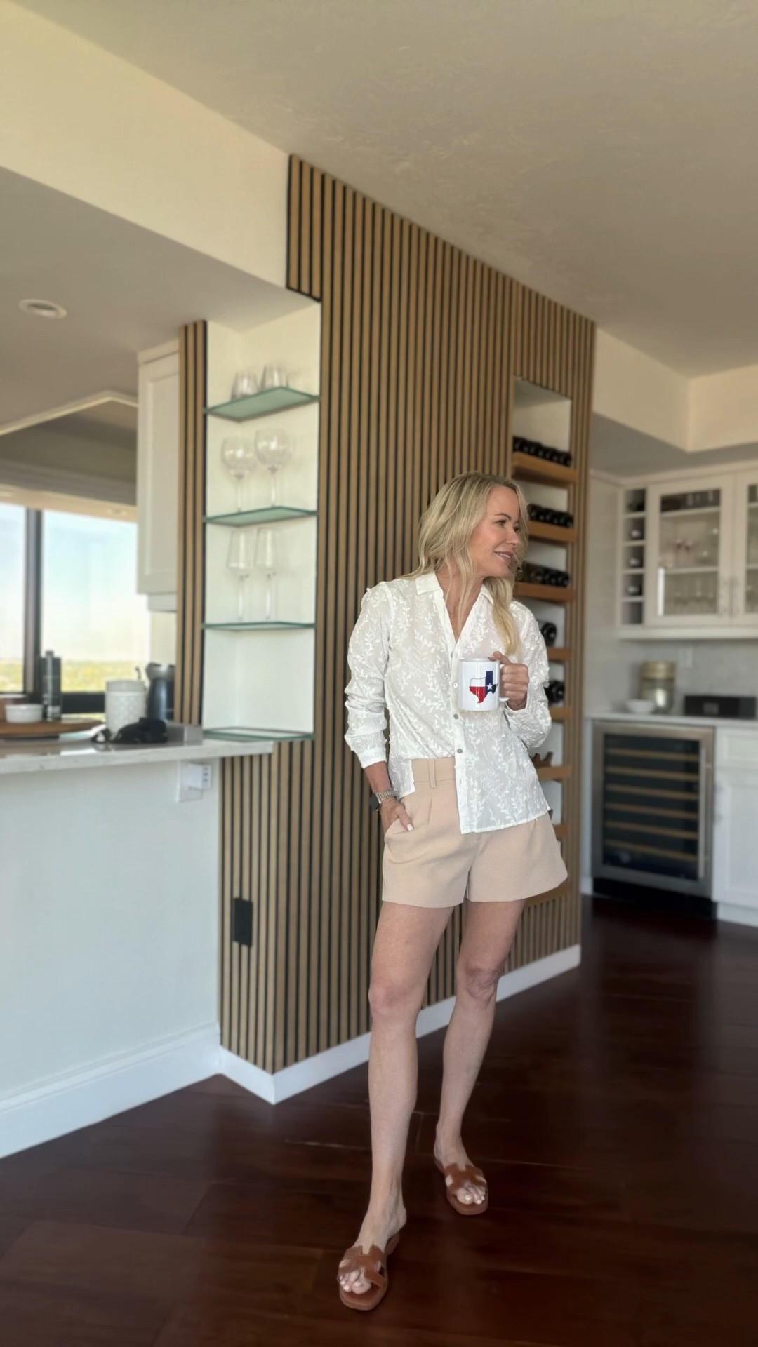 The embroidered details on this blouse make it look so luxe 🤍 Paired with tailored shorts and simple sandals for an effortless summer look I’ll be wearing on repeat.

#LTKSeasonal #LTKOver40 #LTKPetite