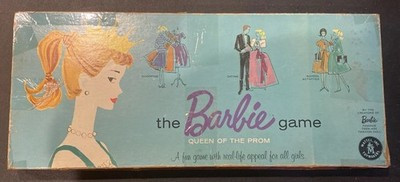 Vintage 1960 Original Mattel The Barbie Game Queen of the Prom Board Game | eBay CA