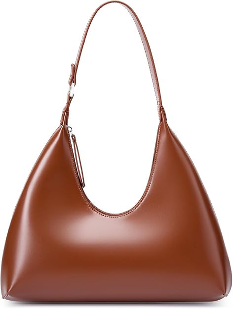 Crescent Shoulder Bag Trendy Purses for Women Small Hobo Bag Y2K Purse Moon Bag | Amazon (US)