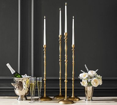 Normandie Candle Holders | Pottery Barn (US)