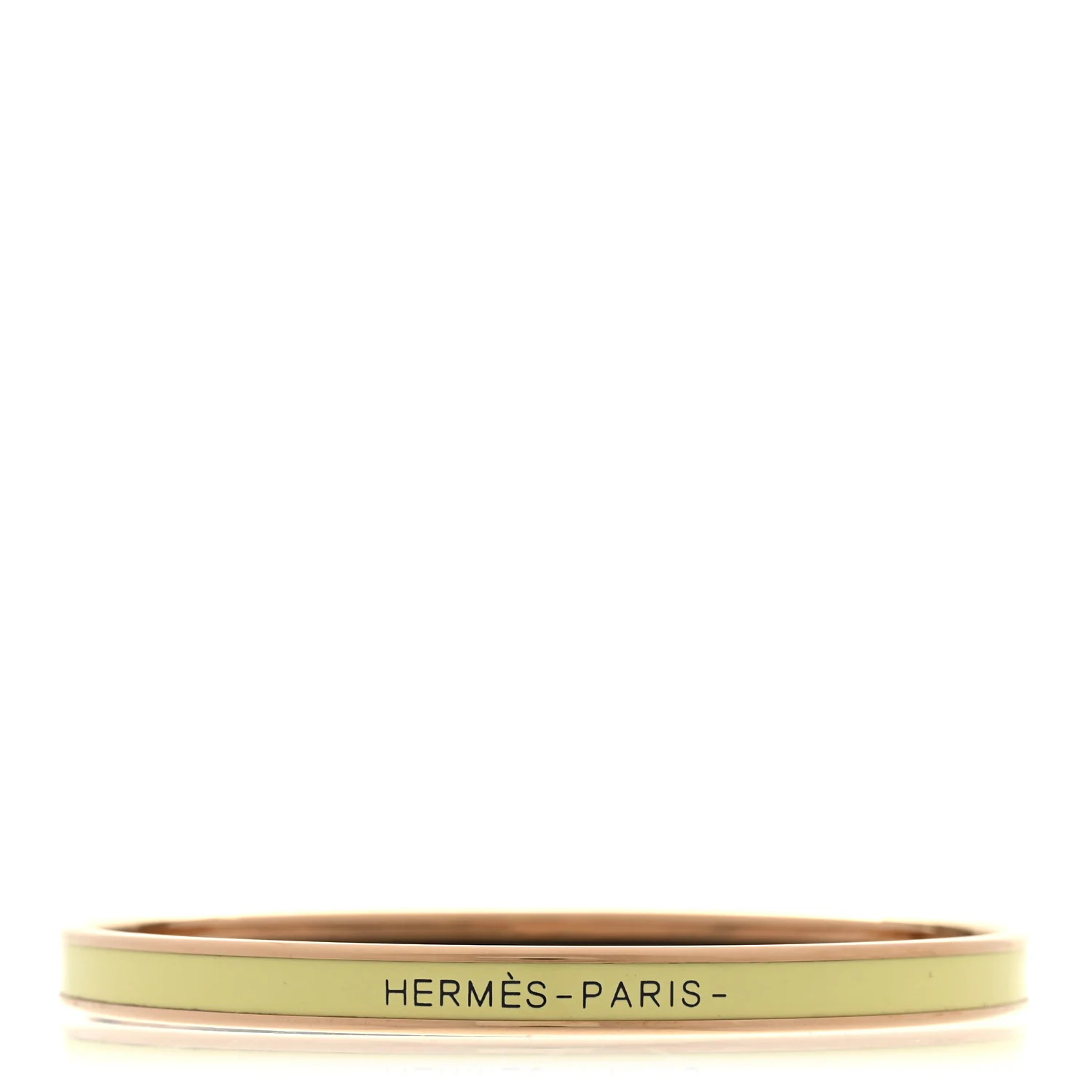 Enamel Printed Extra Narrow Fusion Bracelet Rose Candeur Poussin | FASHIONPHILE (US)