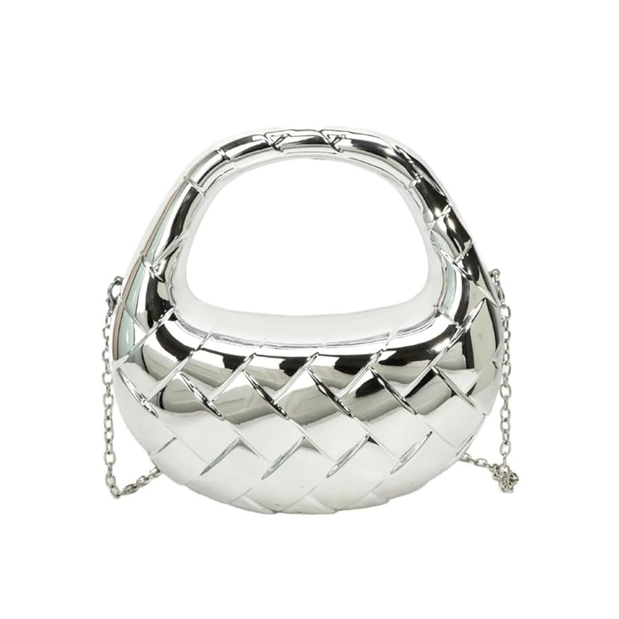 Acrylic Handbags for Women Cute Acrylic Clutch Small Unique Purse Trendy Metal Evening Bag for Pa... | Amazon (US)