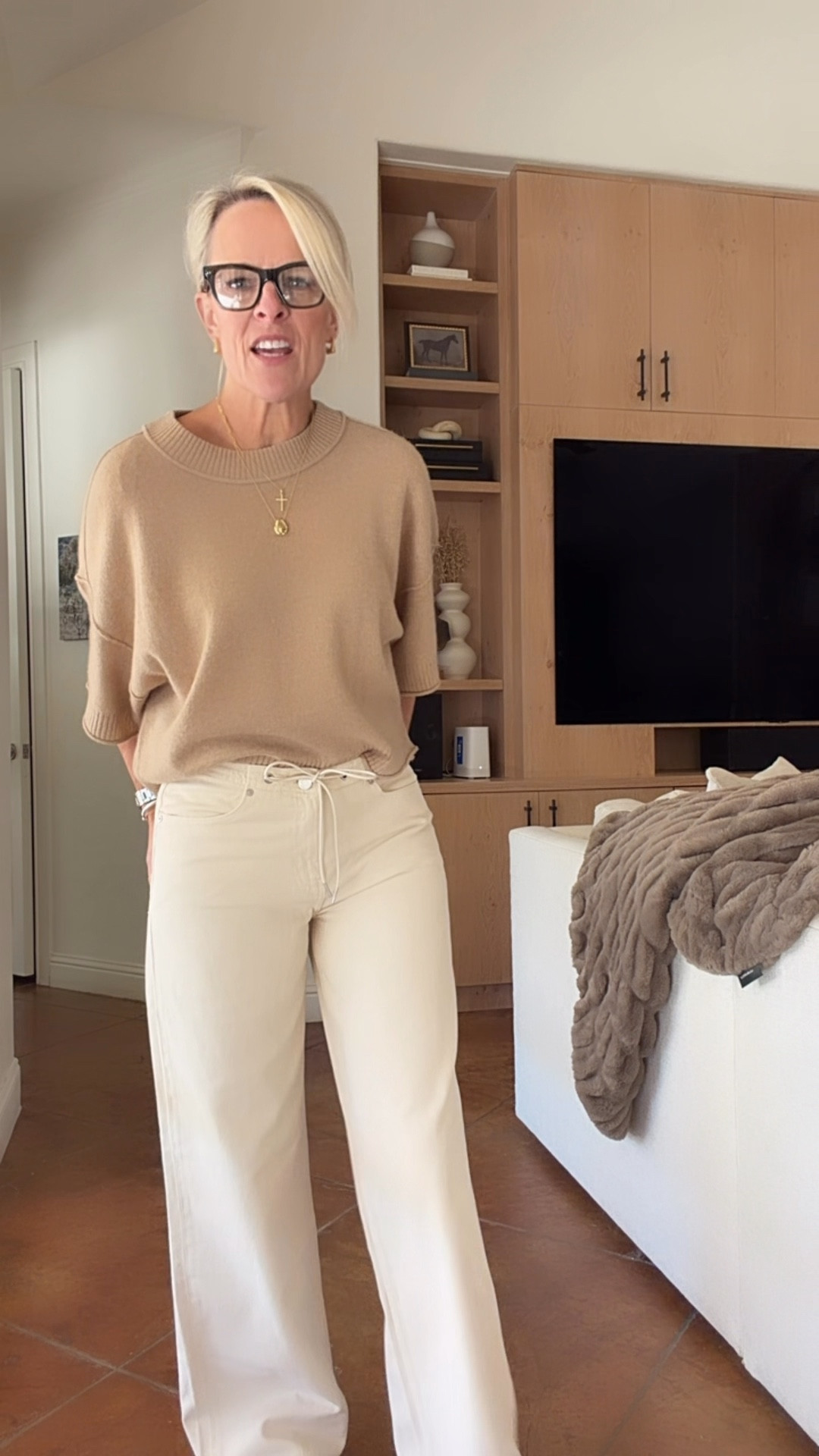 Loveeee these pants! 

Fit tts 

#LTKootd #LTKmomlife #LTKOver40